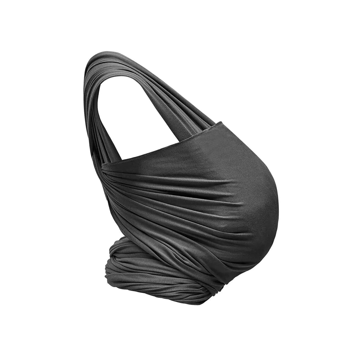Gaia Carry Stretchy Baby Wrap Organic Cotton - Graphite - mezetto ebebek ebebek