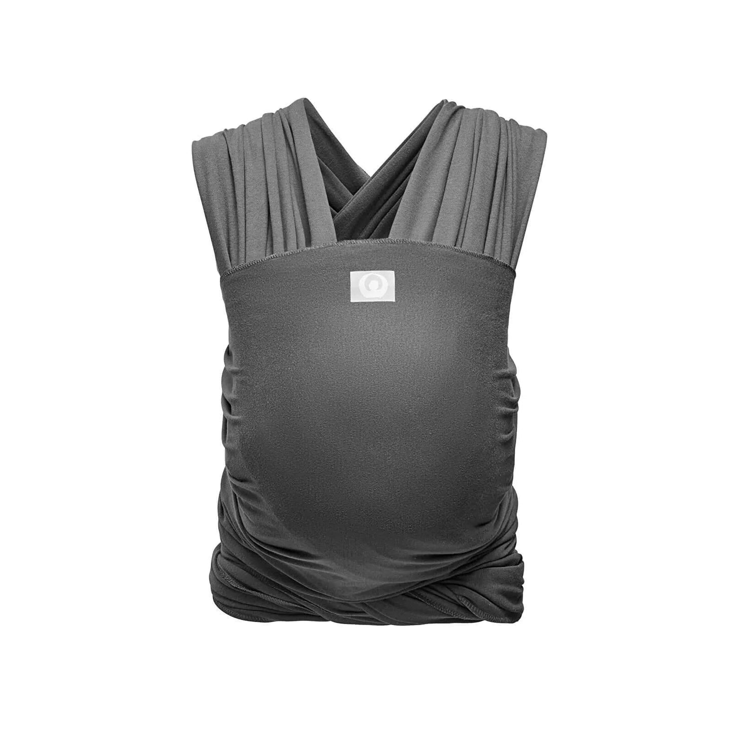 Gaia Carry Stretchy Baby Wrap Organic Cotton - Graphite - mezetto ebebek ebebek