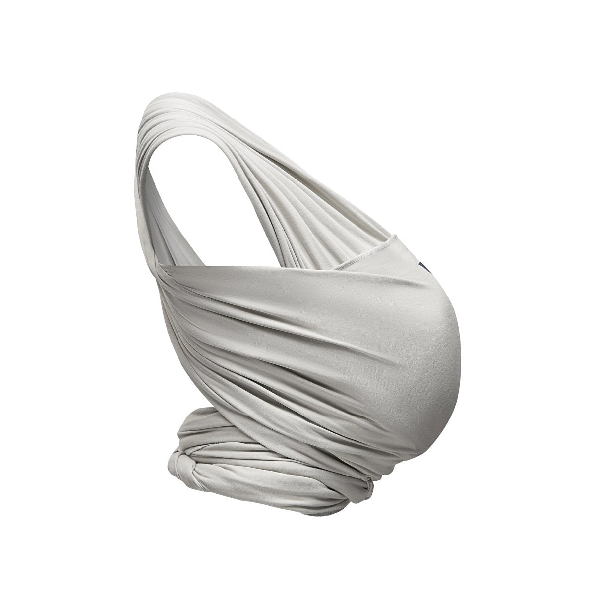 Gaia Carry Stretchy Baby Wrap Organic Cotton - Silver Grey - mezetto ebebek ebebek