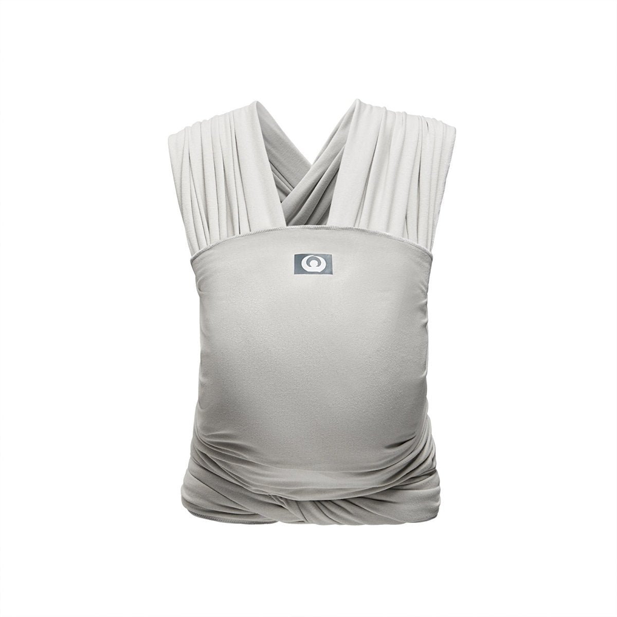 Gaia Carry Stretchy Baby Wrap Organic Cotton - Silver Grey - mezetto ebebek ebebek