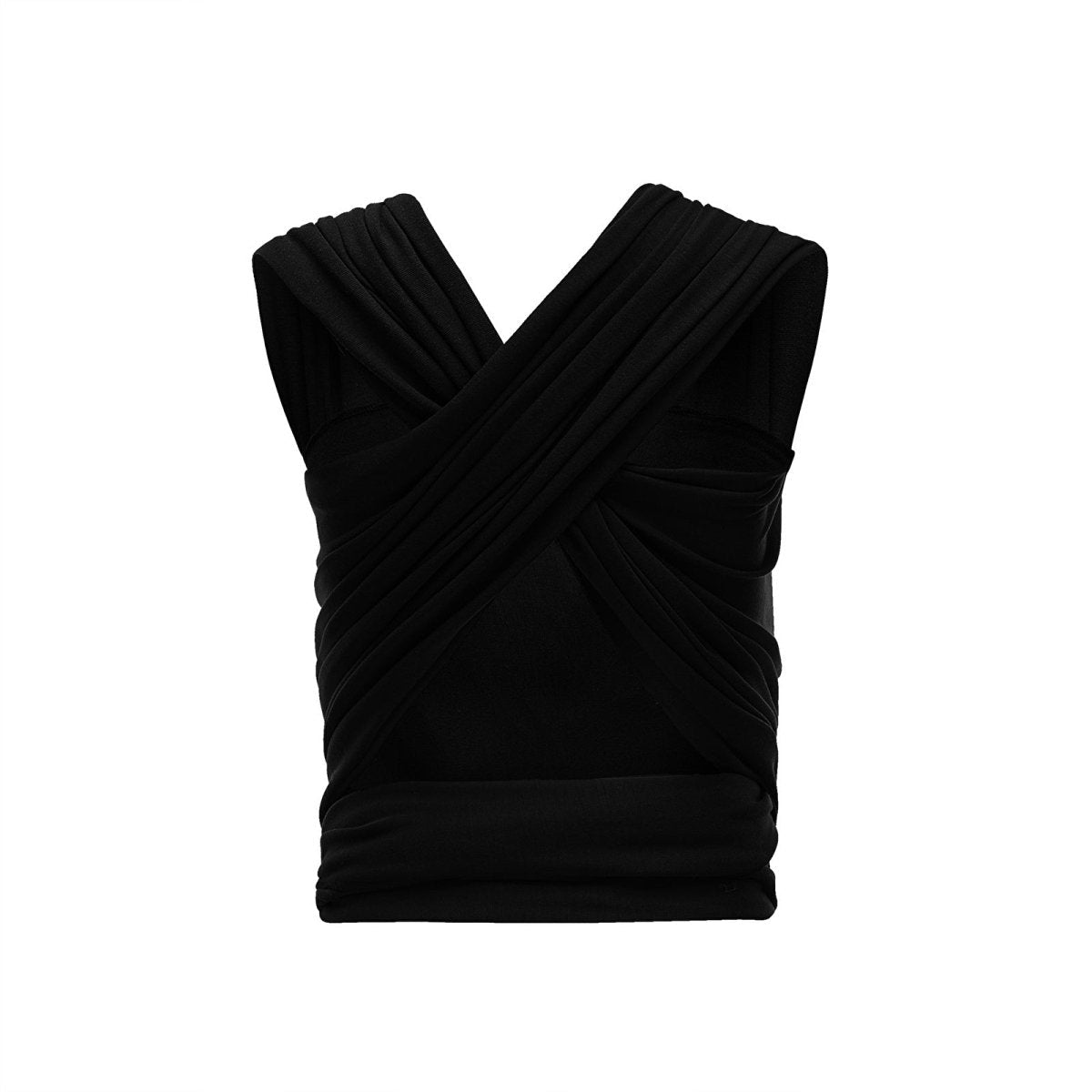 Gaia Carry Stretchy Baby Wrap Pure Tencel - Ebony - mezetto ebebek ebebek