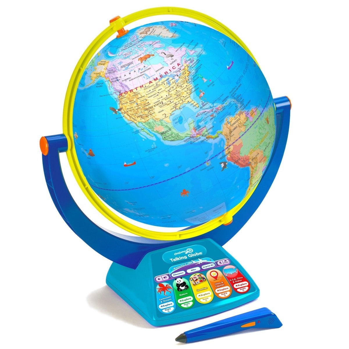 GeoSafari Jr. Talking Globe - mezetto ebebek ebebek
