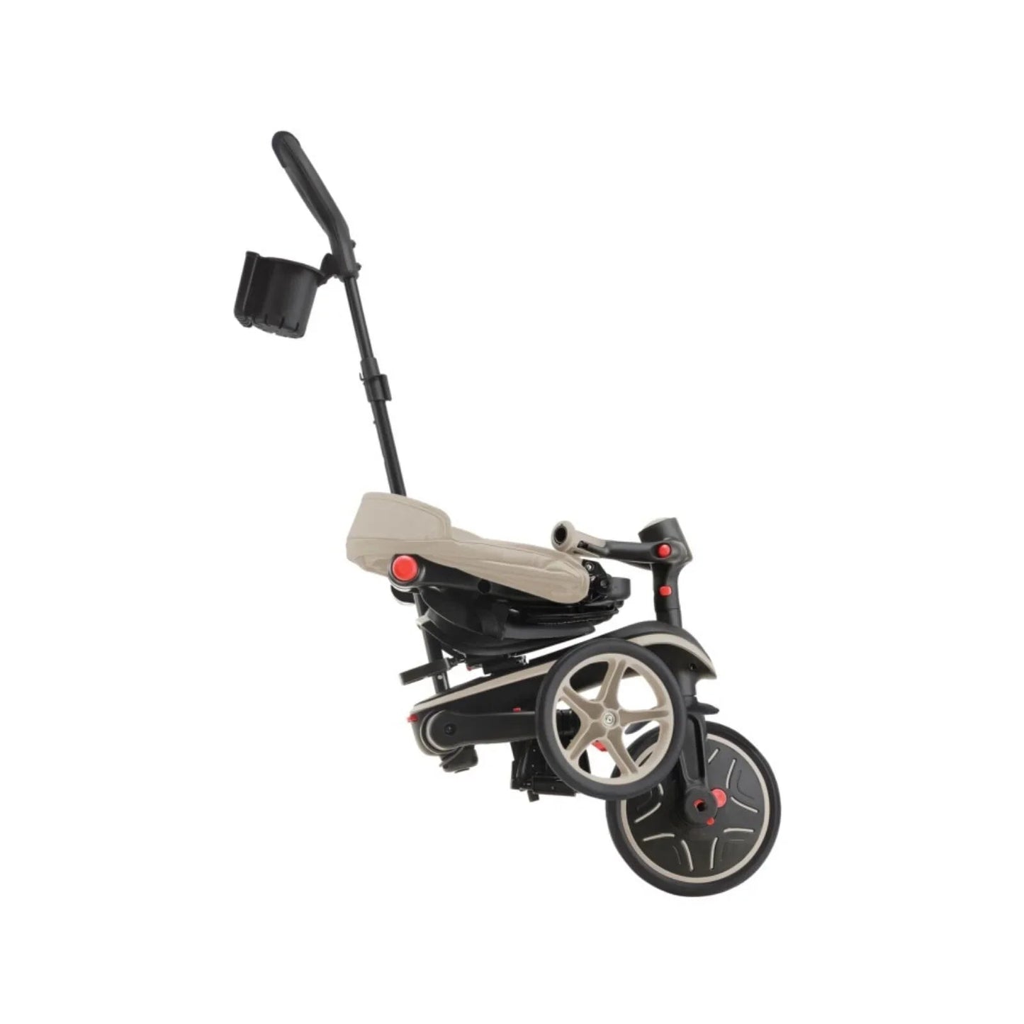 Globber Explorer Trike 4 - in - 1 Foldable - Taupe - mezetto ebebek ebebek