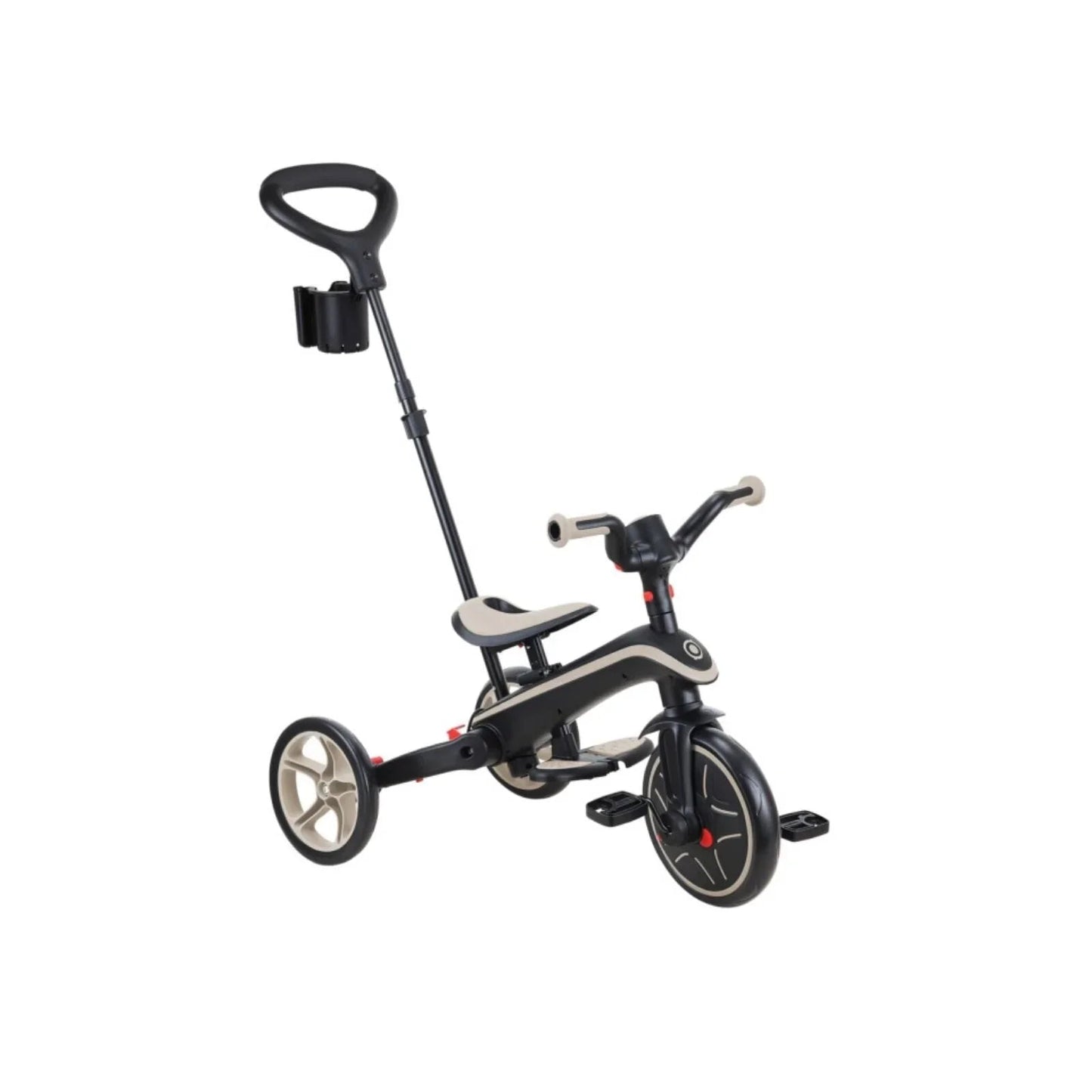 Globber Explorer Trike 4 - in - 1 Foldable - Taupe - mezetto ebebek ebebek