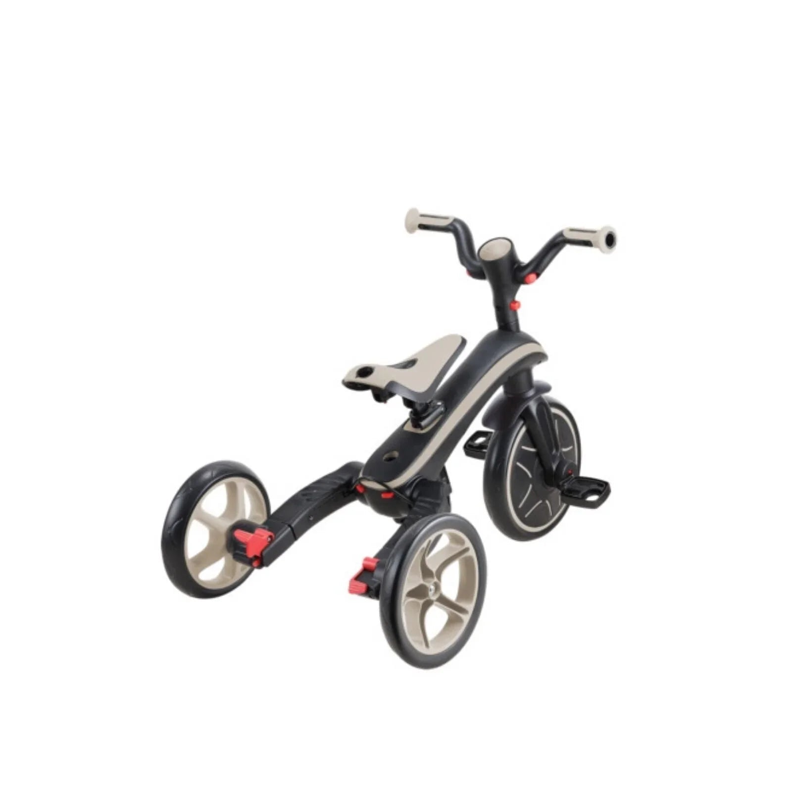 Globber Explorer Trike 4 - in - 1 Foldable - Taupe - mezetto ebebek ebebek