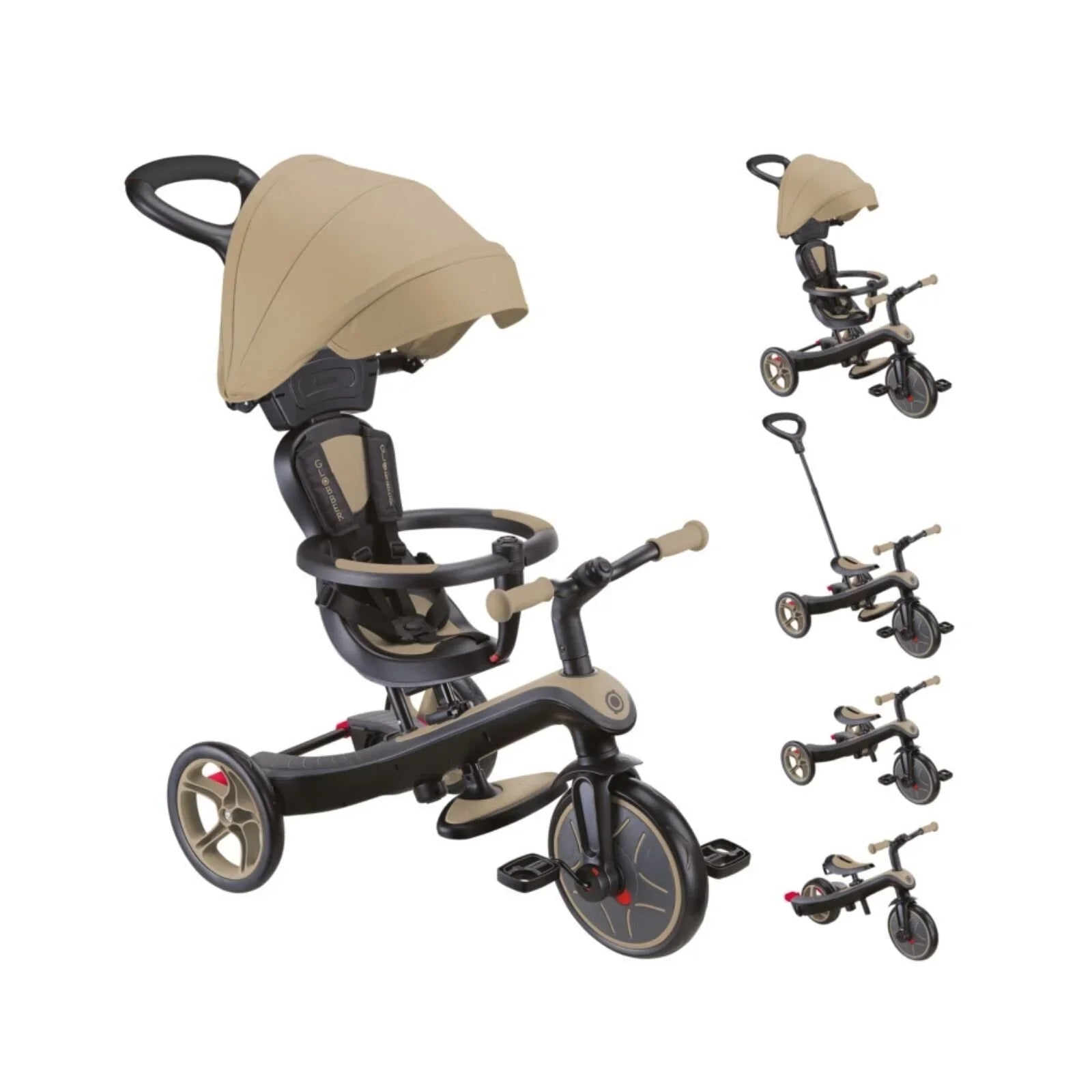 Globber Explorer Trike 4 - in - 1 - Sand - mezetto ebebek ebebek