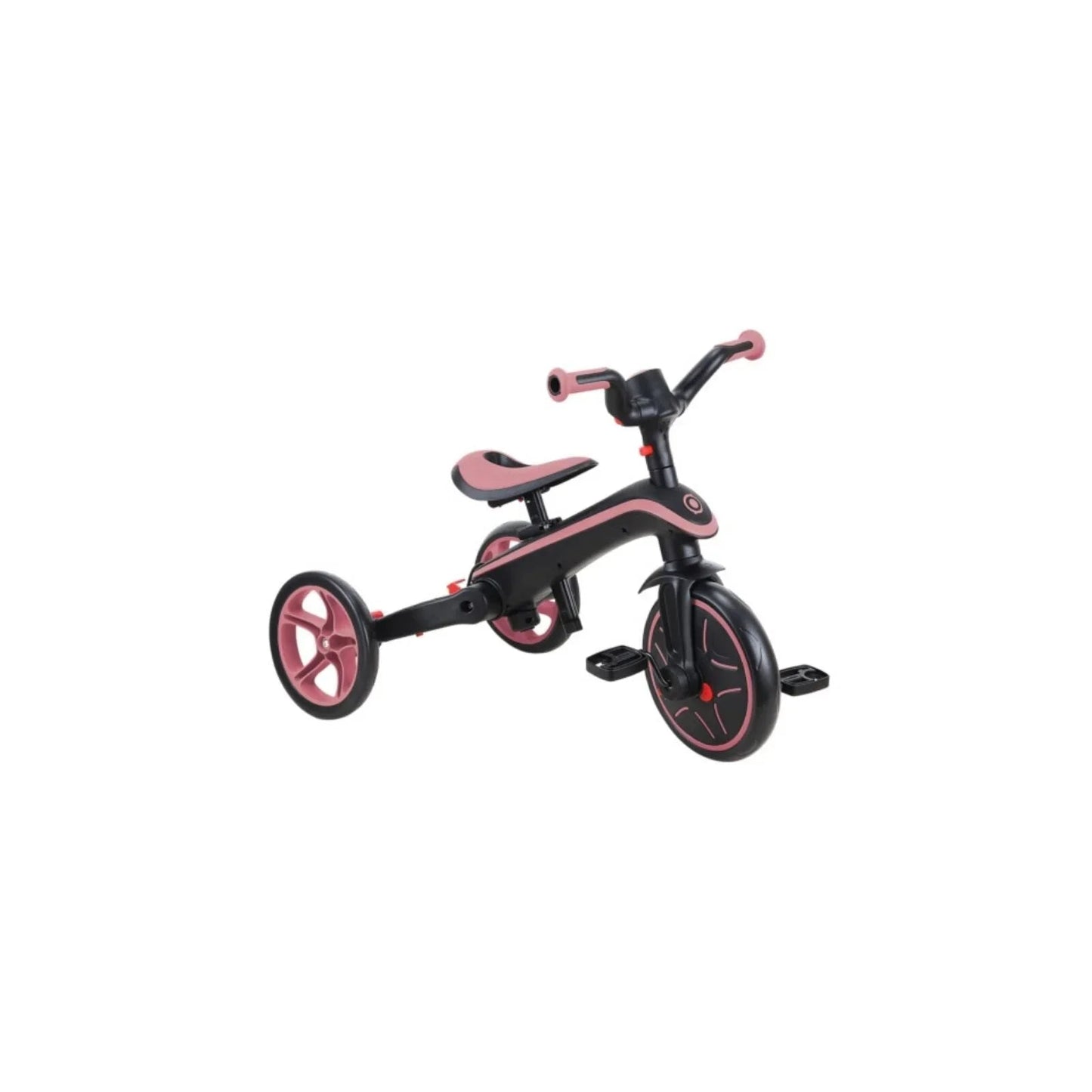 Globber Explorer Trike Foldable 4 in 1 - Deep Pastel Pink - mezetto ebebek ebebek