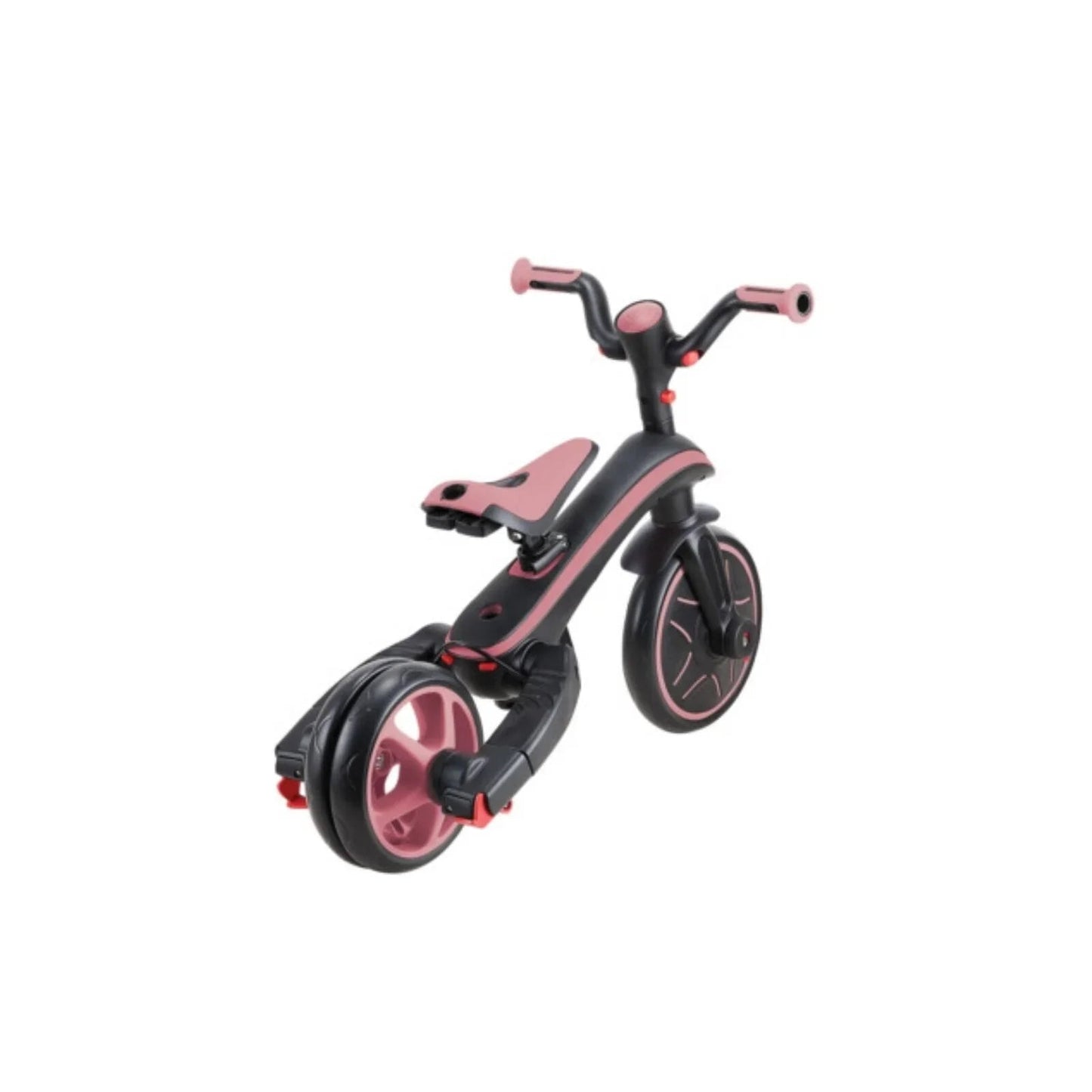 Globber Explorer Trike Foldable 4 in 1 - Deep Pastel Pink - mezetto ebebek ebebek