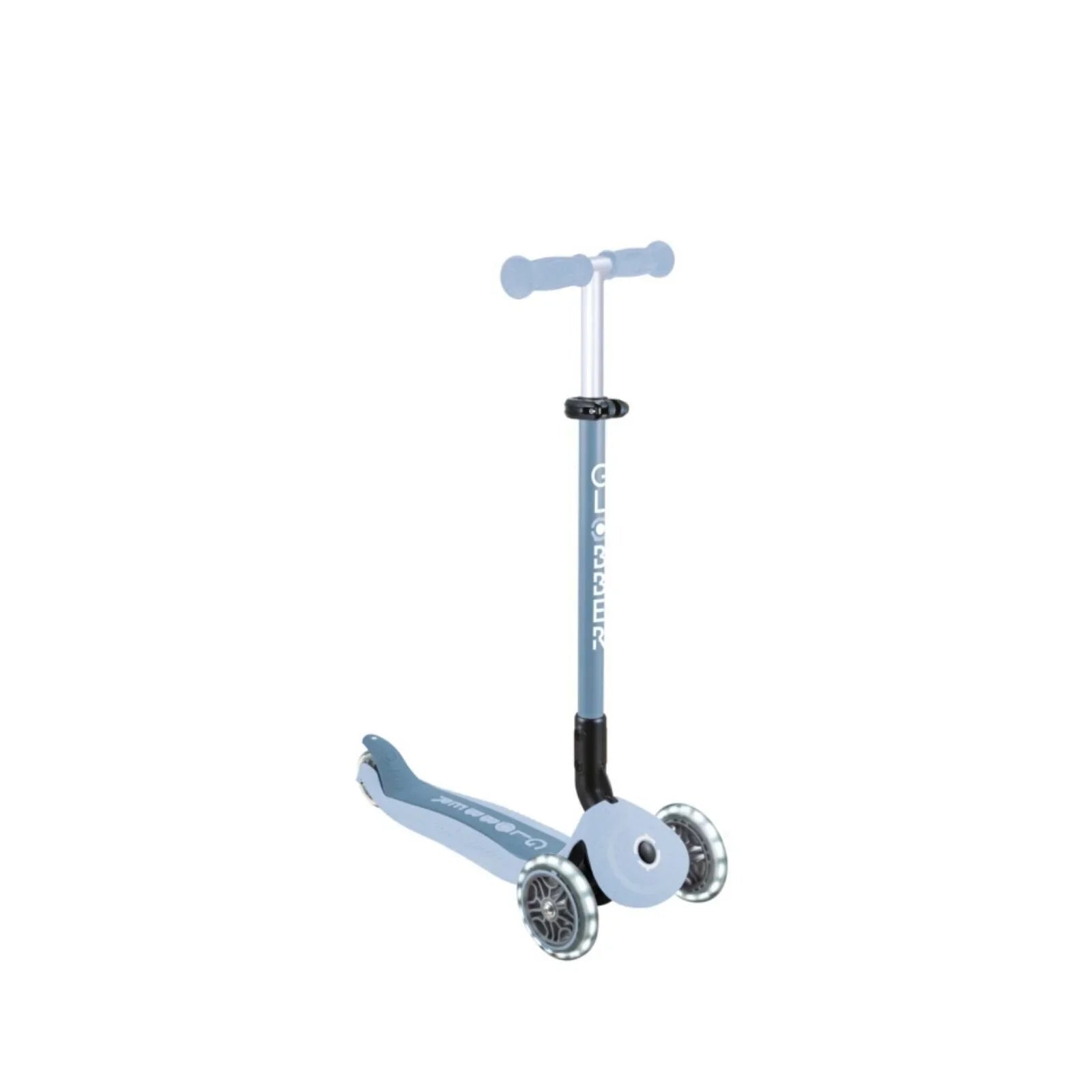 Globber Go Up Active Lights Eco Scooter - Blueberry - mezetto ebebek ebebek