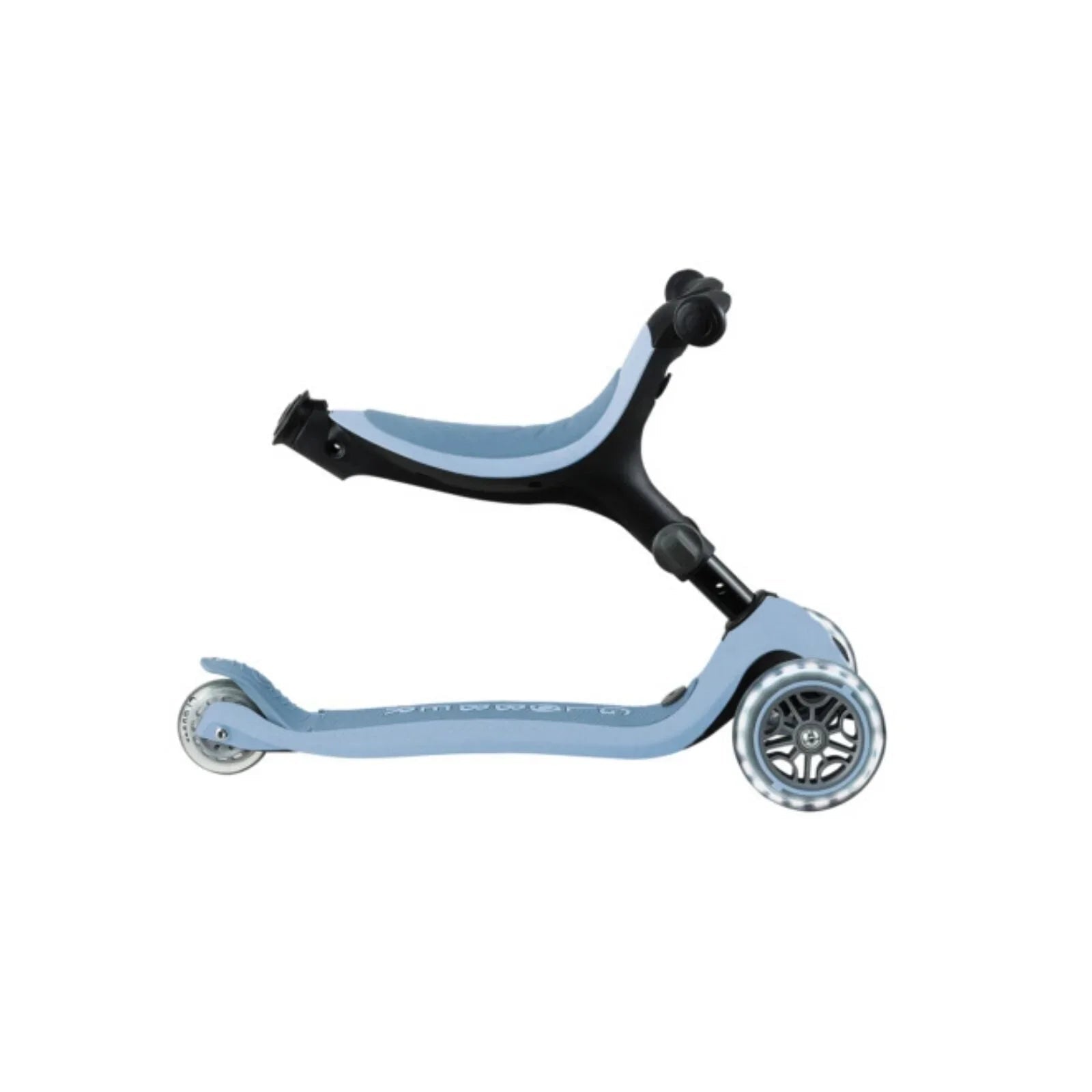 Globber Go Up Active Lights Eco Scooter - Blueberry - mezetto ebebek ebebek