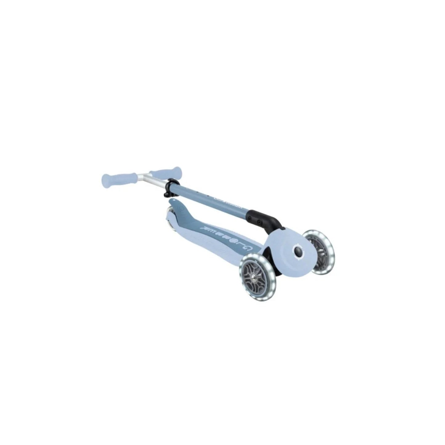 Globber Go Up Active Lights Eco Scooter - Blueberry - mezetto ebebek ebebek