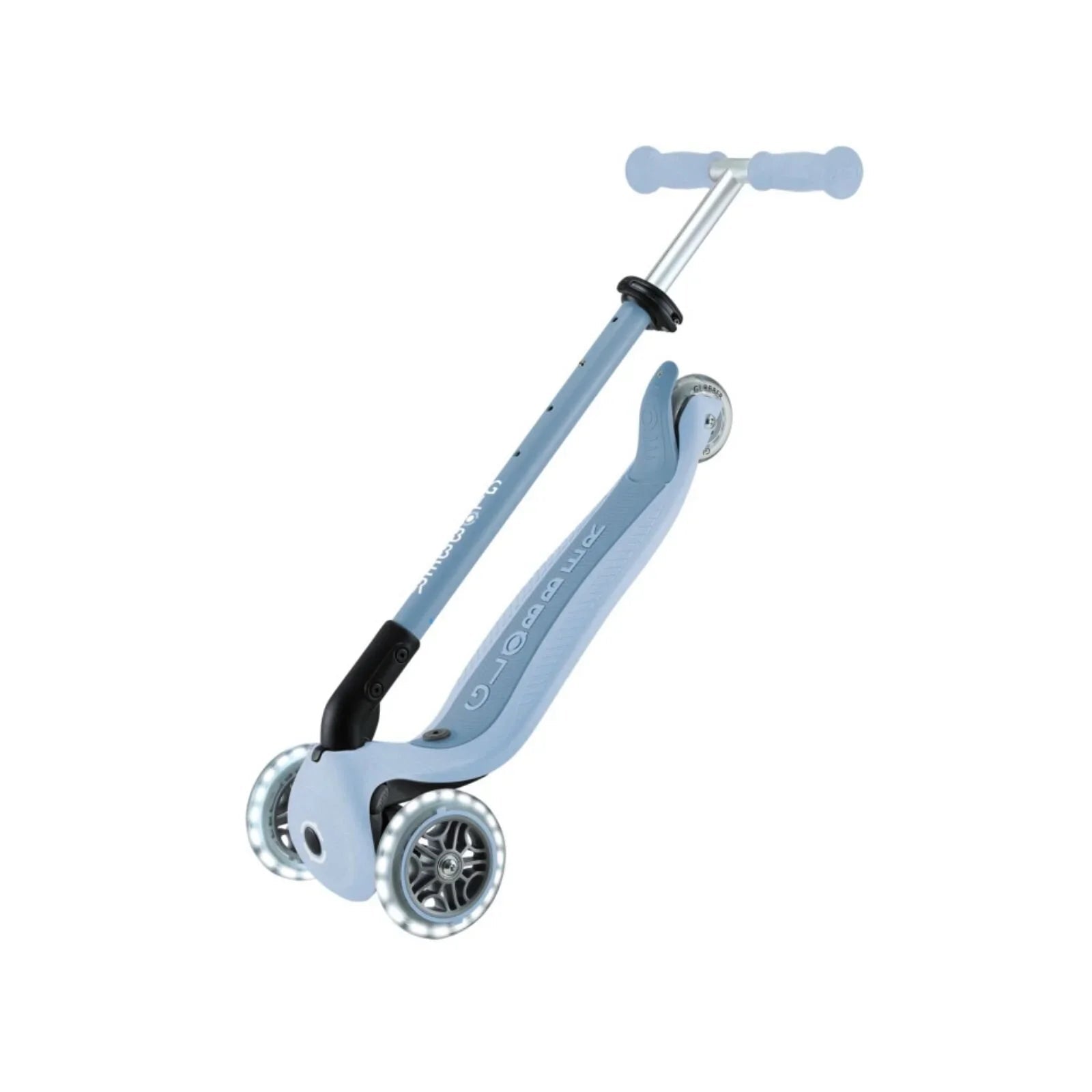Globber Go Up Active Lights Eco Scooter - Blueberry - mezetto ebebek ebebek