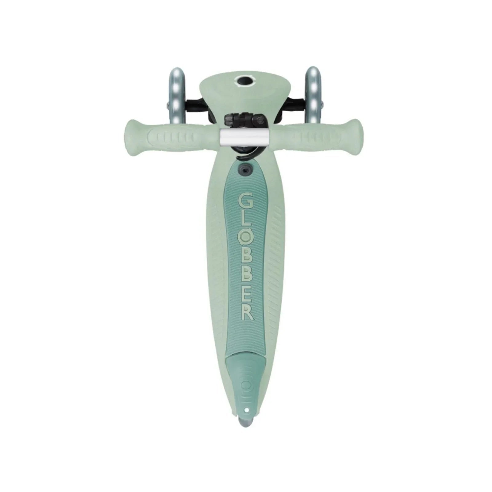 Globber Go Up Active Lights Eco Scooter - Pistachio - mezetto ebebek ebebek