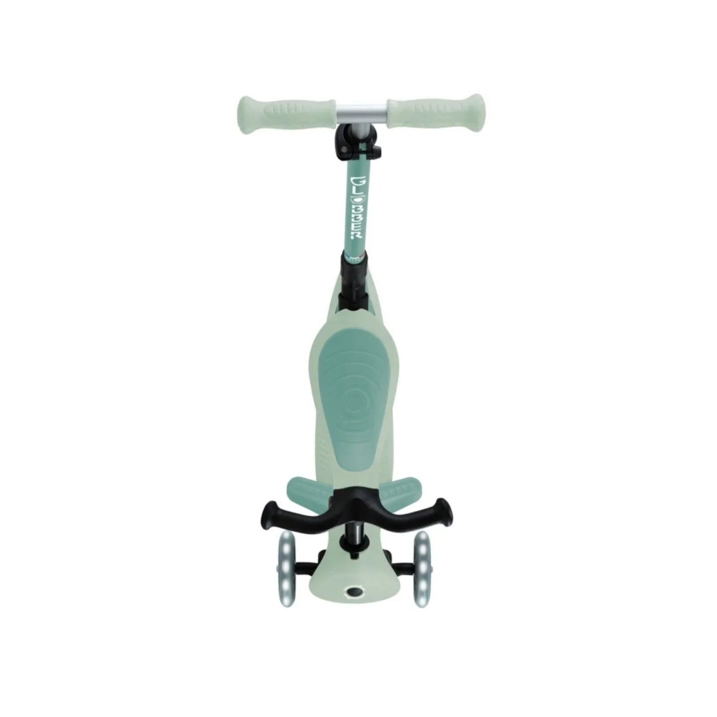 Globber Go Up Active Lights Eco Scooter - Pistachio - mezetto ebebek ebebek