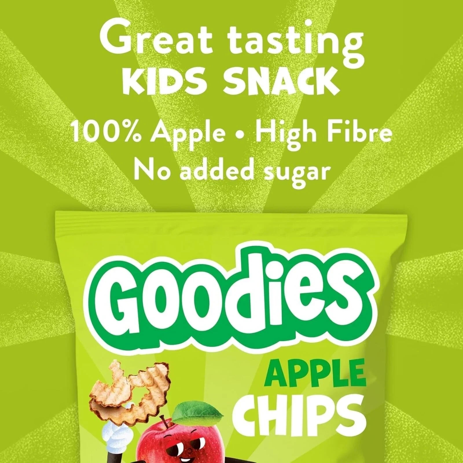 Goodies Apple Chips 3+ years 15g - mezetto ebebek ebebek