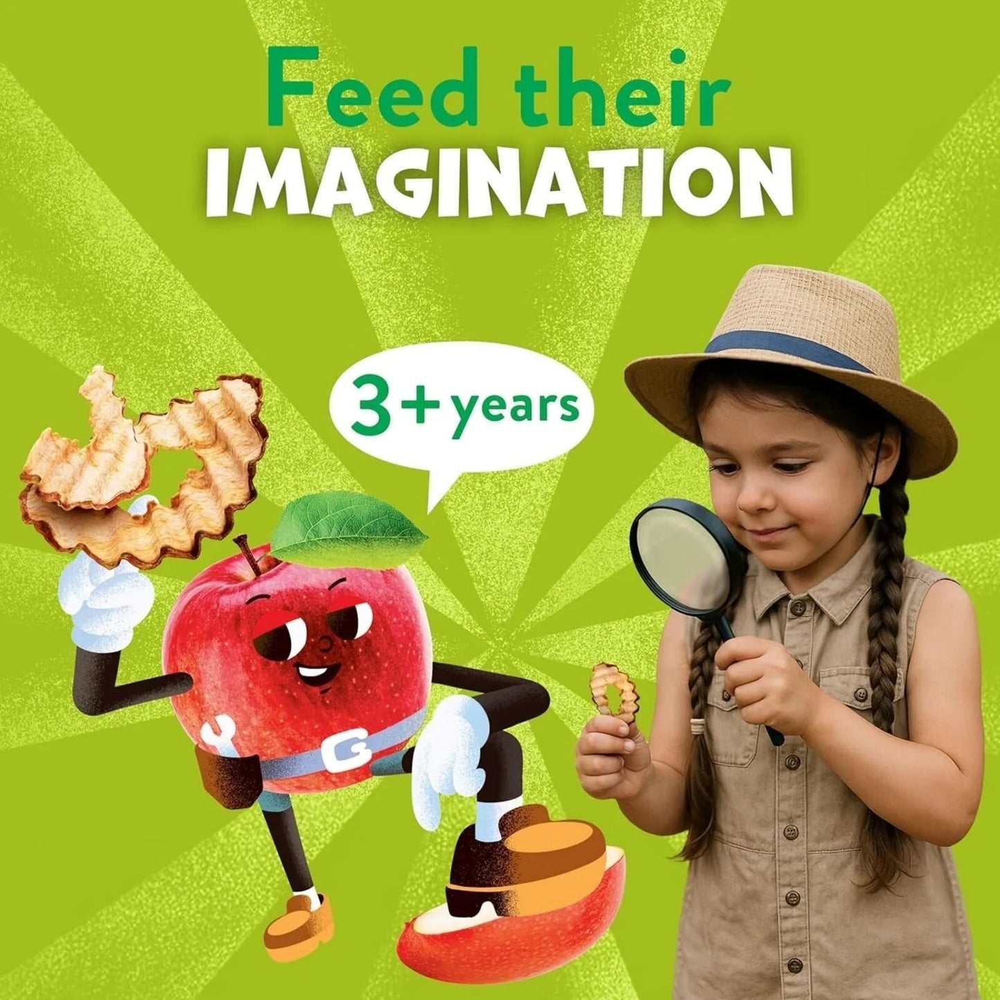 Goodies Apple Chips 3+ years 15g - mezetto ebebek ebebek