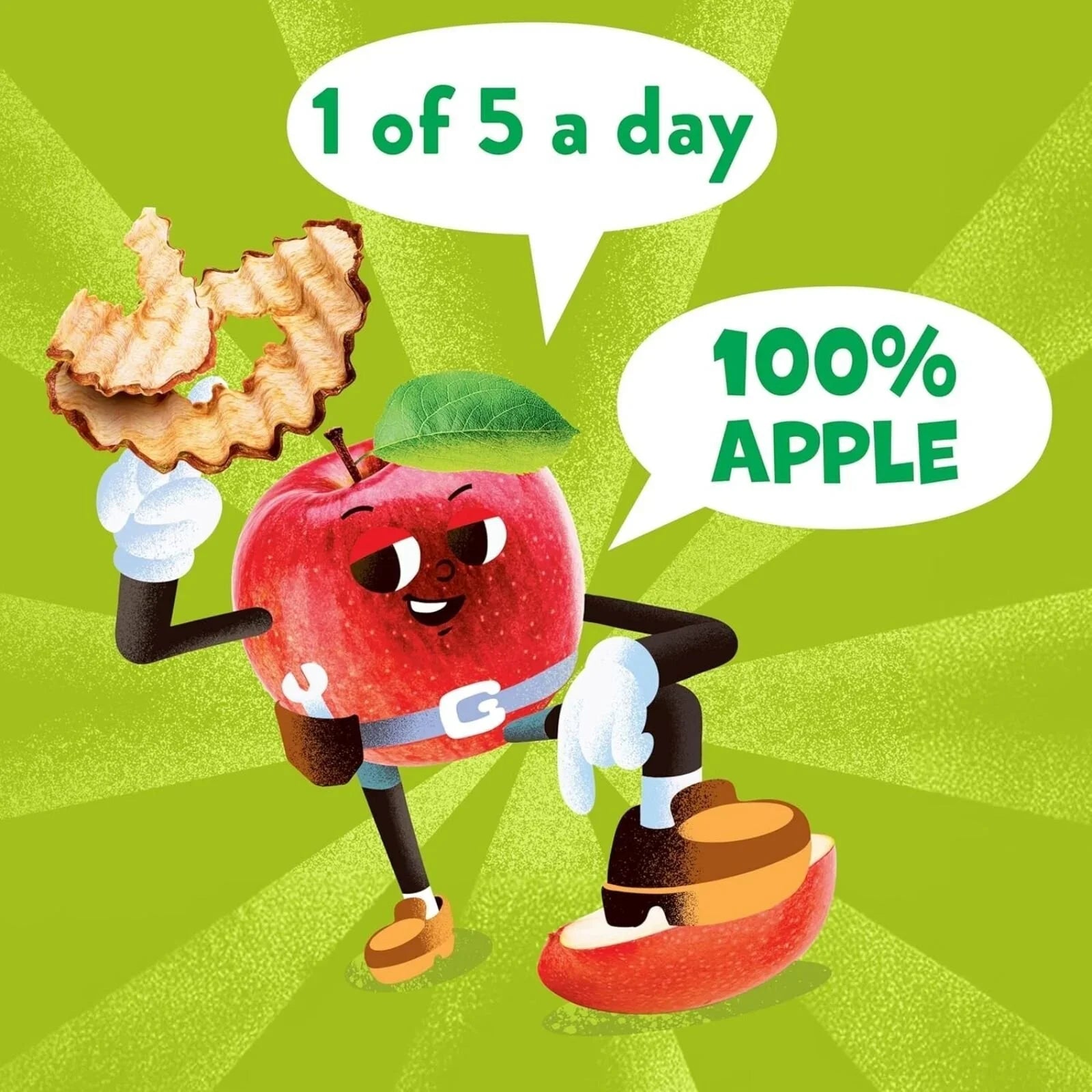 Goodies Apple Chips 3+ years 15g - mezetto ebebek ebebek