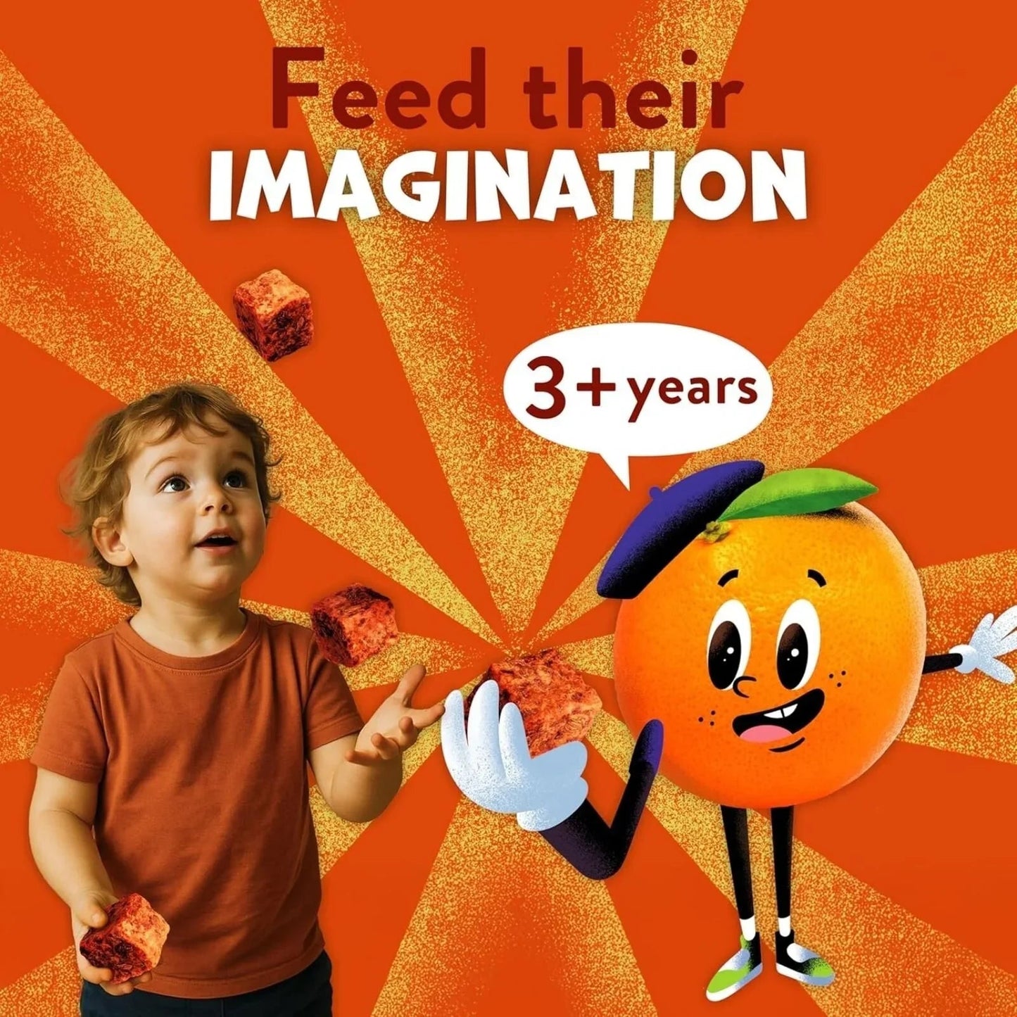 Goodies Choco Orange Mini Flapjack Bites 3+years 92g (4x23g) - mezetto ebebek ebebek