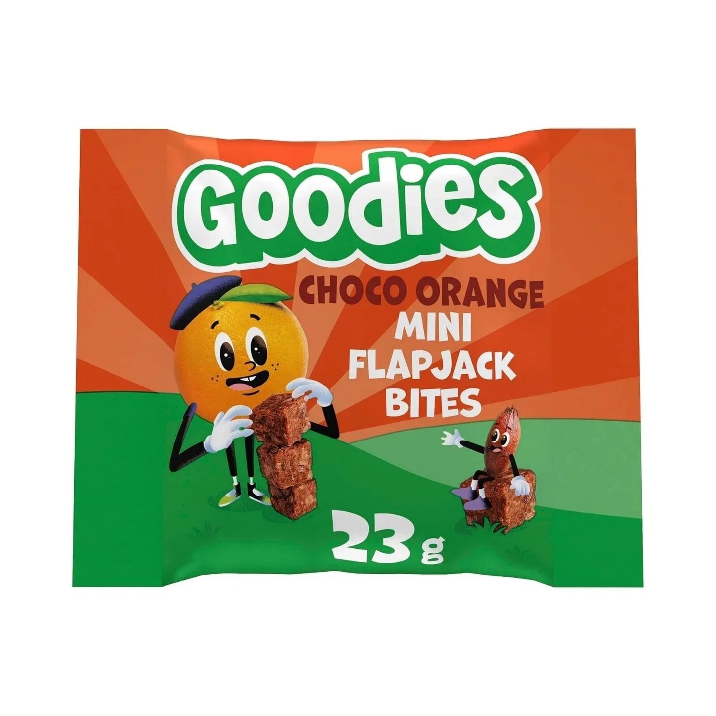 Goodies Choco Orange Mini Flapjack Bites 3+years 92g (4x23g) - mezetto ebebek ebebek