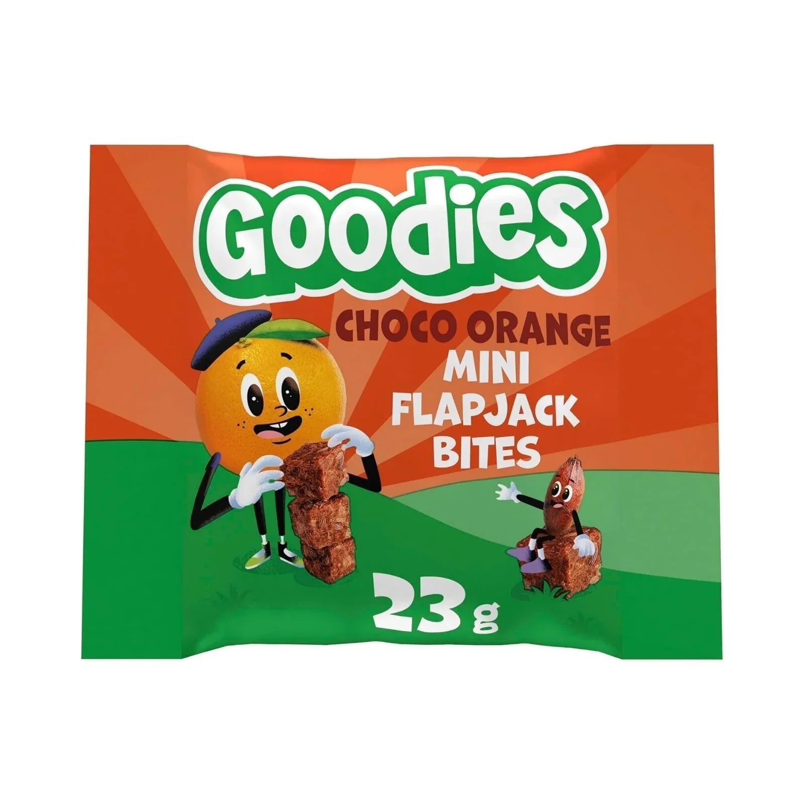 Goodies Choco Orange Mini Flapjack Bites 3+years 92g (4x23g) - mezetto ebebek ebebek