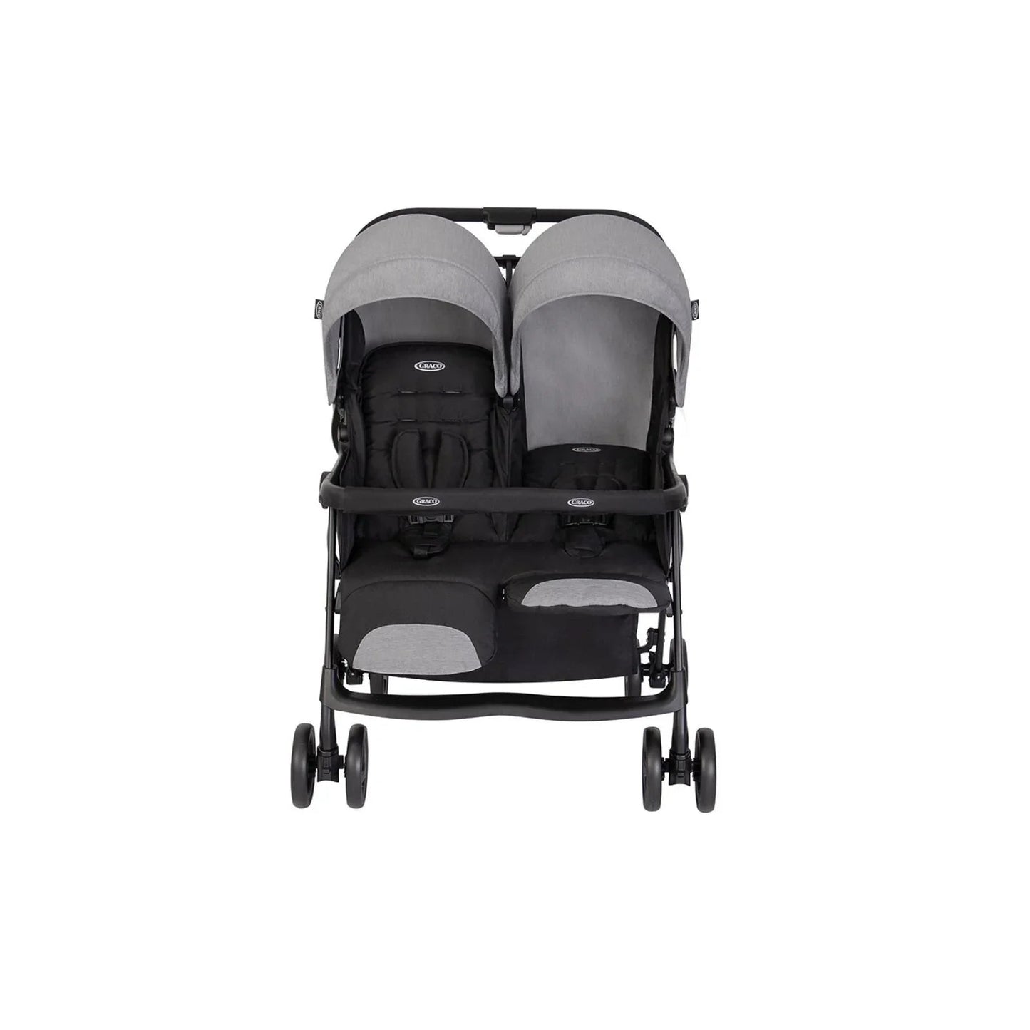 Graco DuoRider Double Pushchair - Steeple Grey - mezetto ebebek ebebek