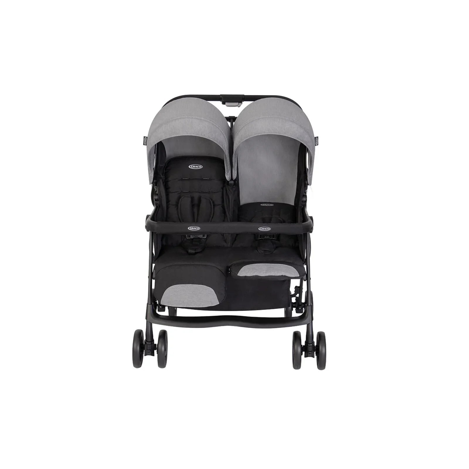 Graco DuoRider Double Pushchair - Steeple Grey - mezetto ebebek ebebek