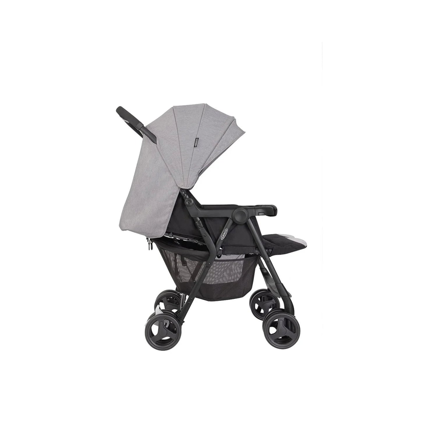 Graco DuoRider Double Pushchair - Steeple Grey - mezetto ebebek ebebek