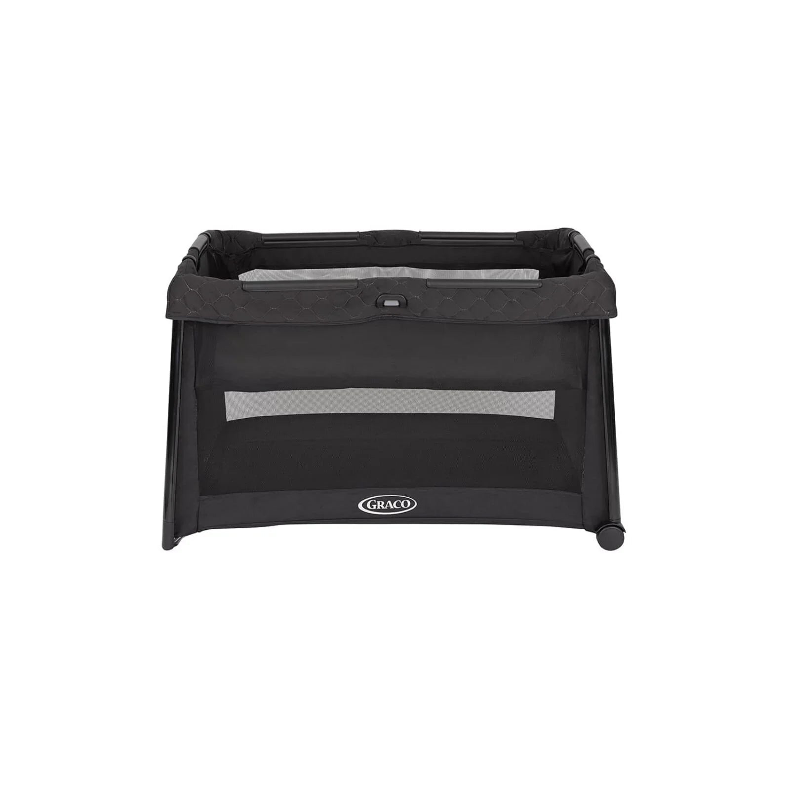 Graco FoldLite LX with Bassinet Travel Cot - Midnight - mezetto ebebek ebebek