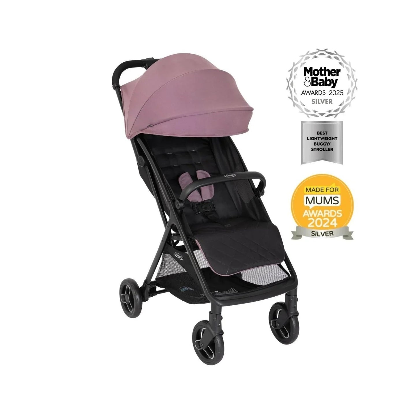 Graco Myavo Quick - folding Lightweight Travel Stroller - Mulberry - mezetto ebebek ebebek