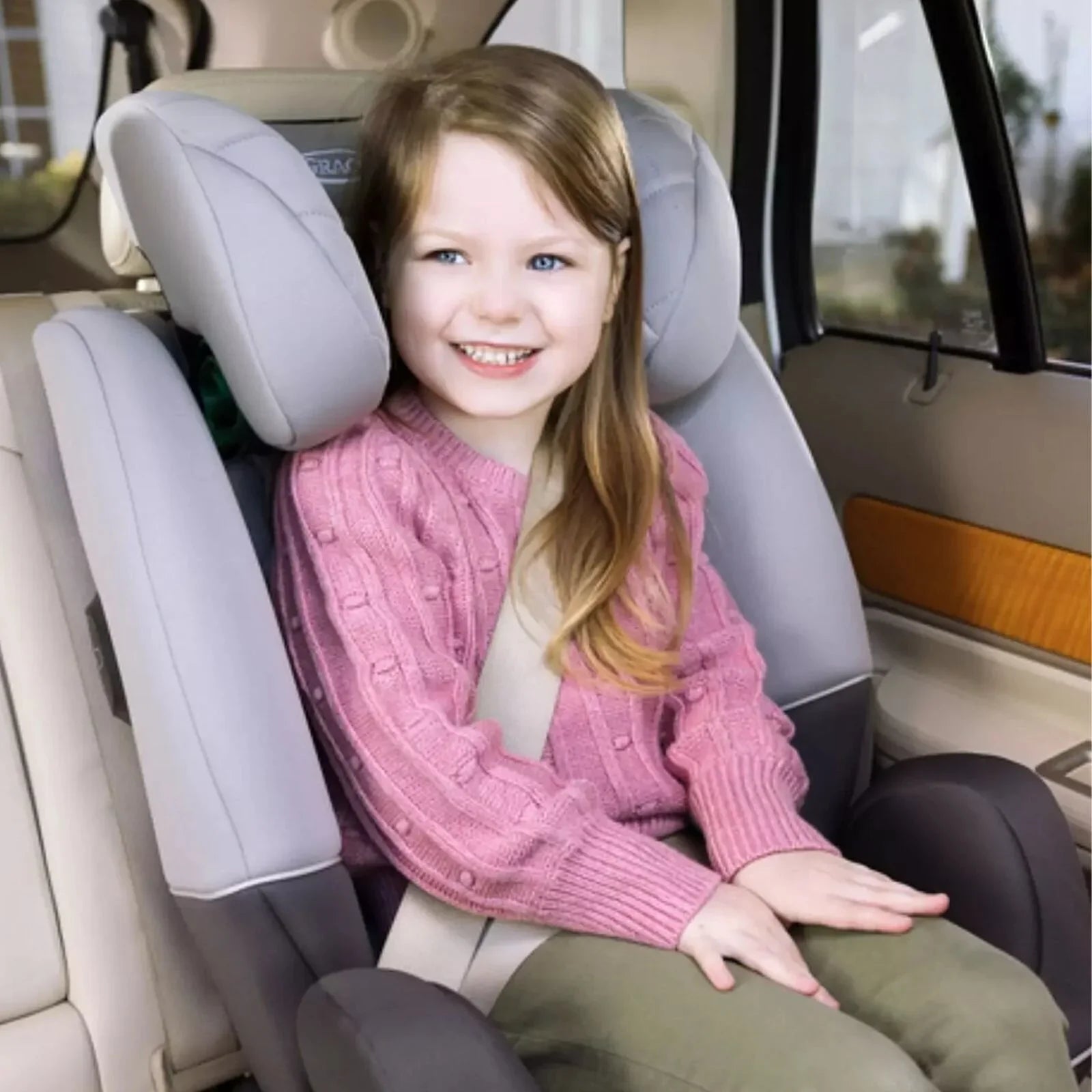 Graco SlimFit R129 i - Size Car Seat - Iron - mezetto ebebek ebebek