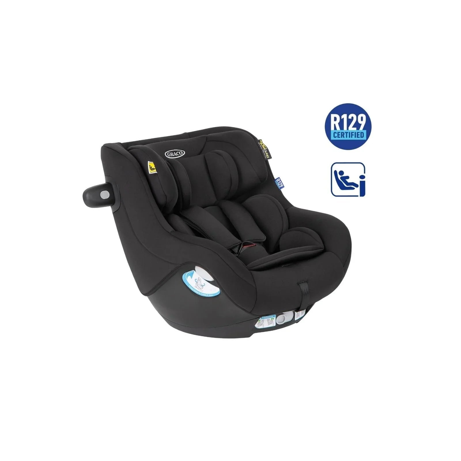 Graco SnugGo i - Size R129 Convertible Car Seat - Midnight - mezetto ebebek ebebek