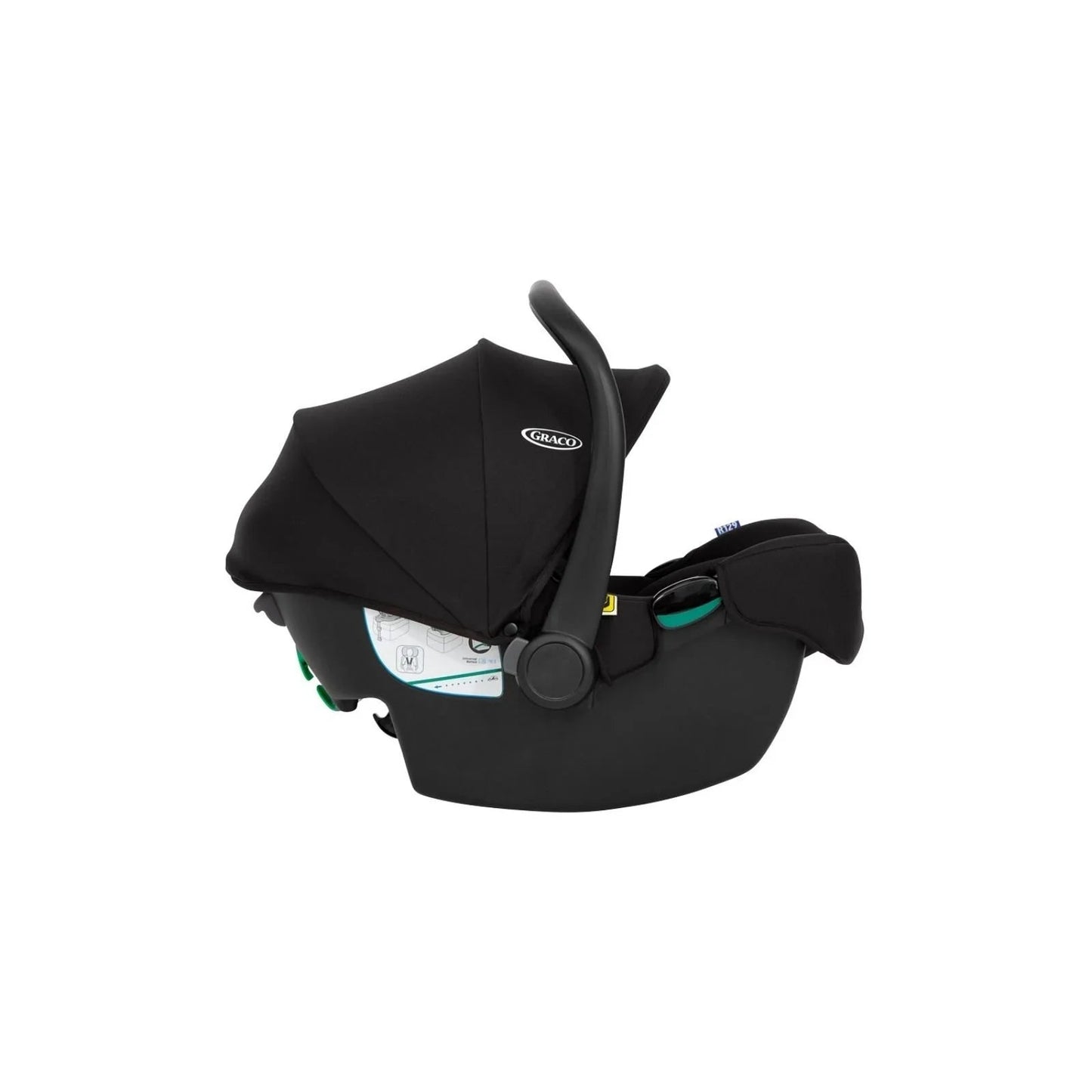 Graco SnugLite i - Size R129 Infant Car Seat - Midnight - mezetto ebebek ebebek
