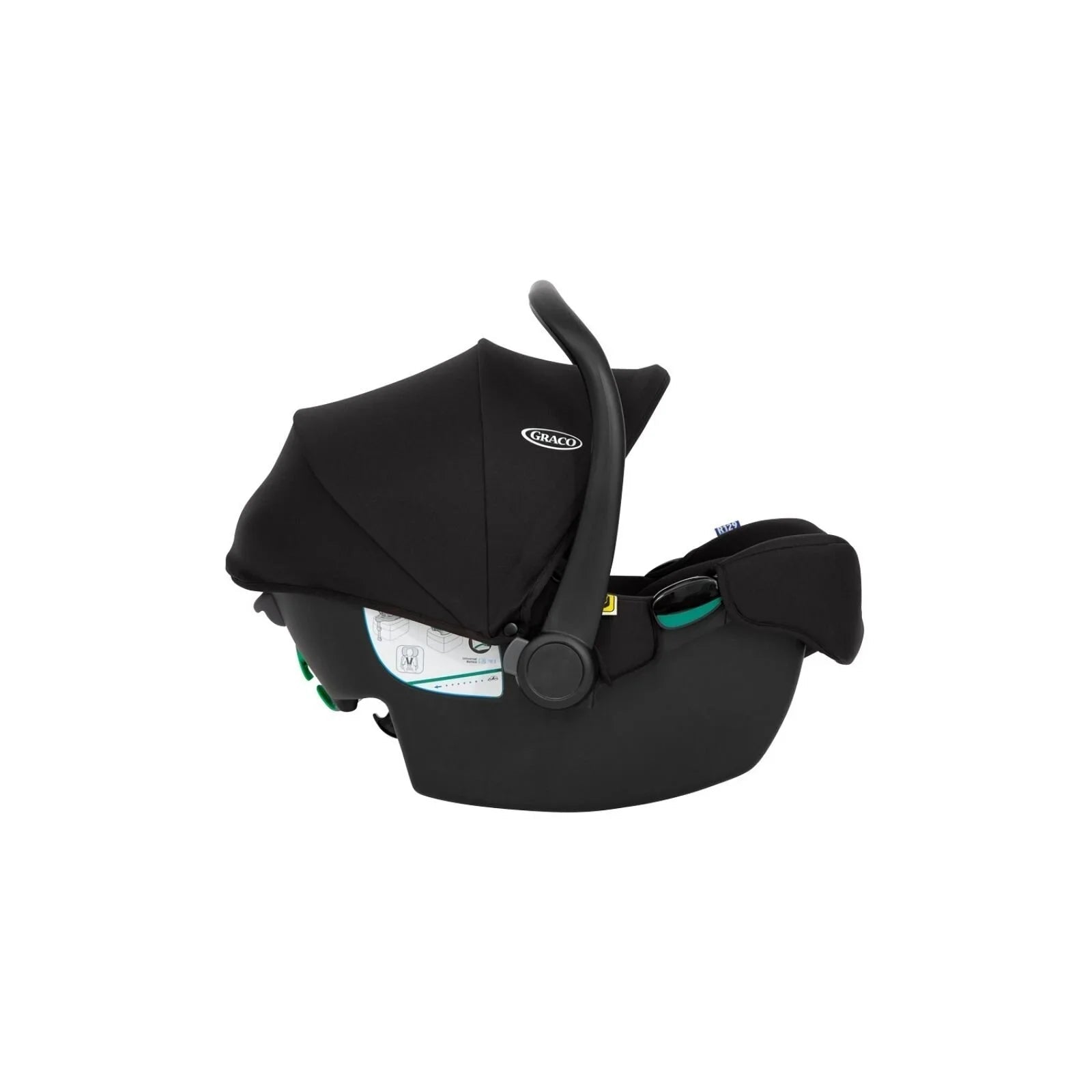 Graco SnugLite i - Size R129 Infant Car Seat - Midnight - mezetto ebebek ebebek