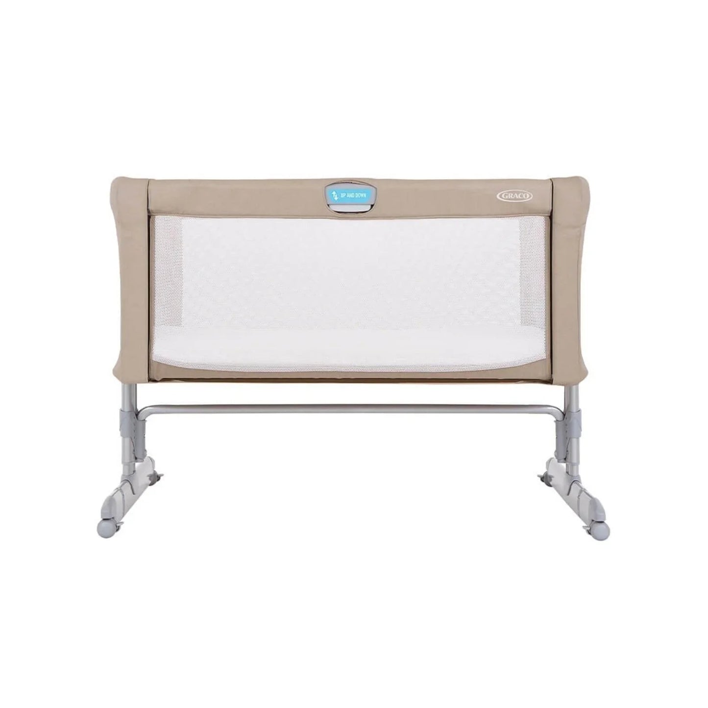 Graco Sweet2Sleep Bedside Crib - Oatmeal - mezetto ebebek ebebek