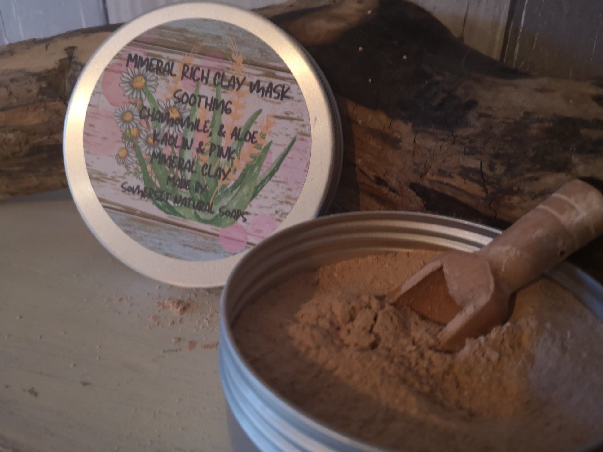 Green & Clean Facial mask - mezetto Shopify Collective Somerset Natural Soaps
