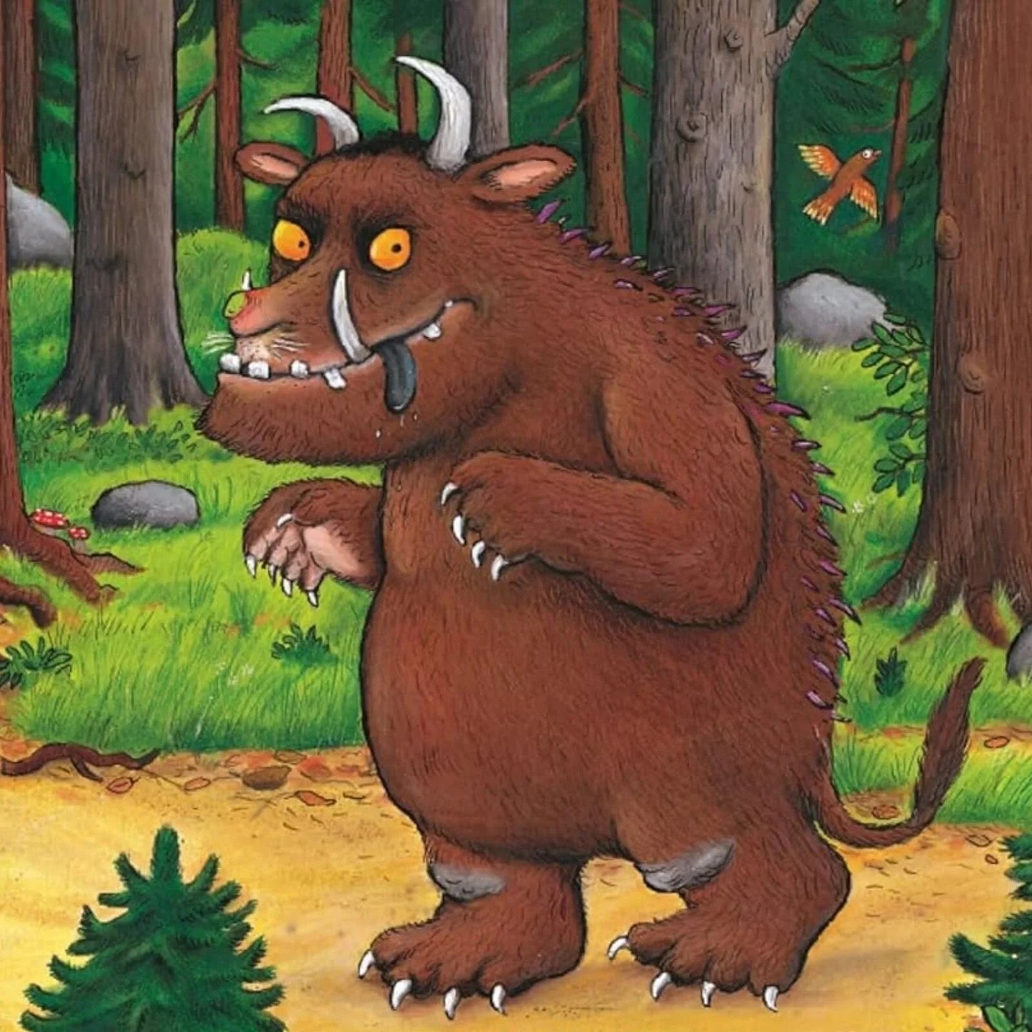 Gruffalo Paperback Book - mezetto ebebek ebebek