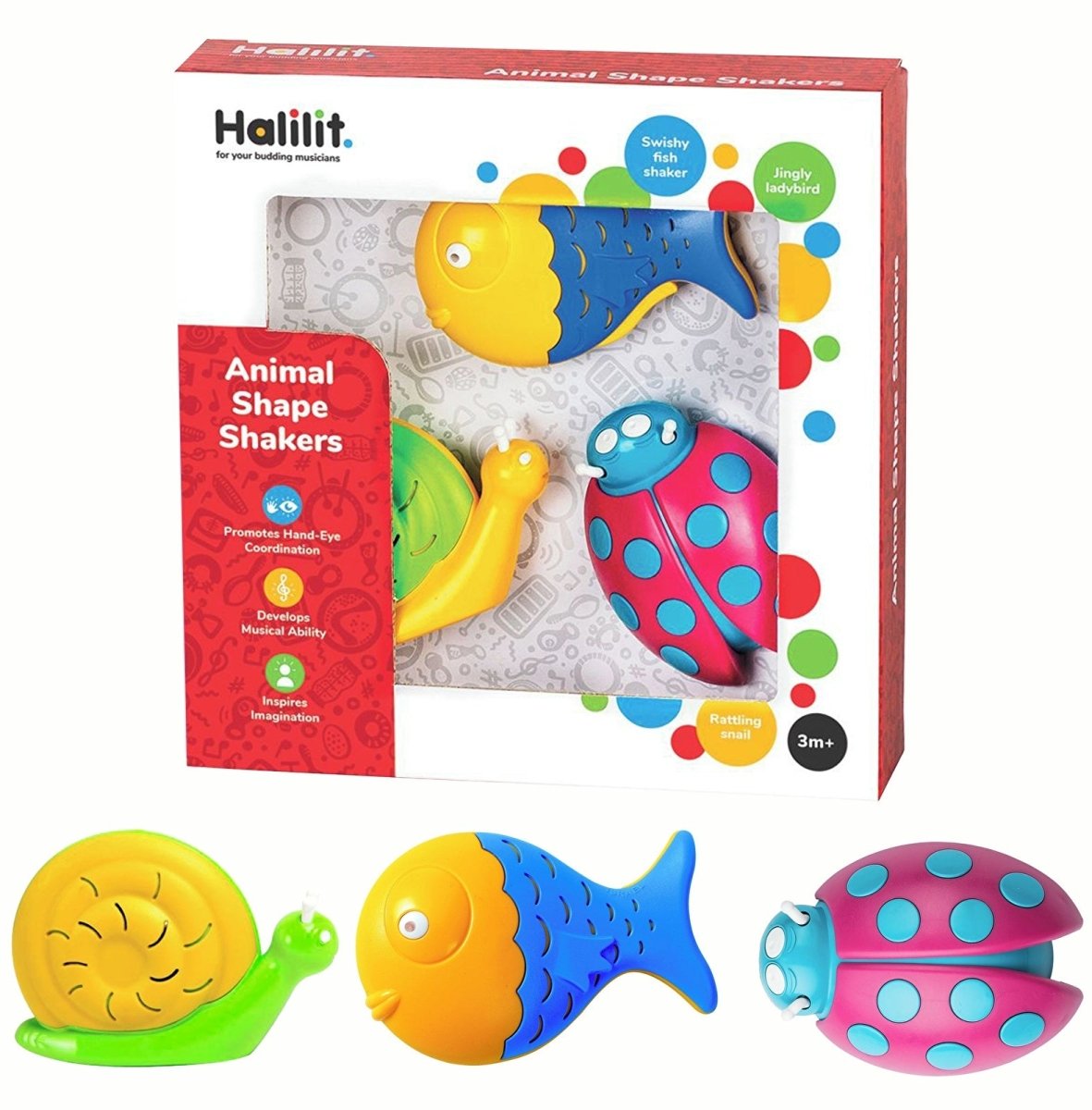 Halilit Animal Shaker Set - mezetto ebebek ebebek