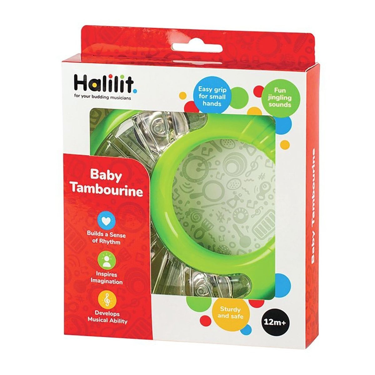 Halilit Halilit Baby Tambourine - mezetto ebebek ebebek
