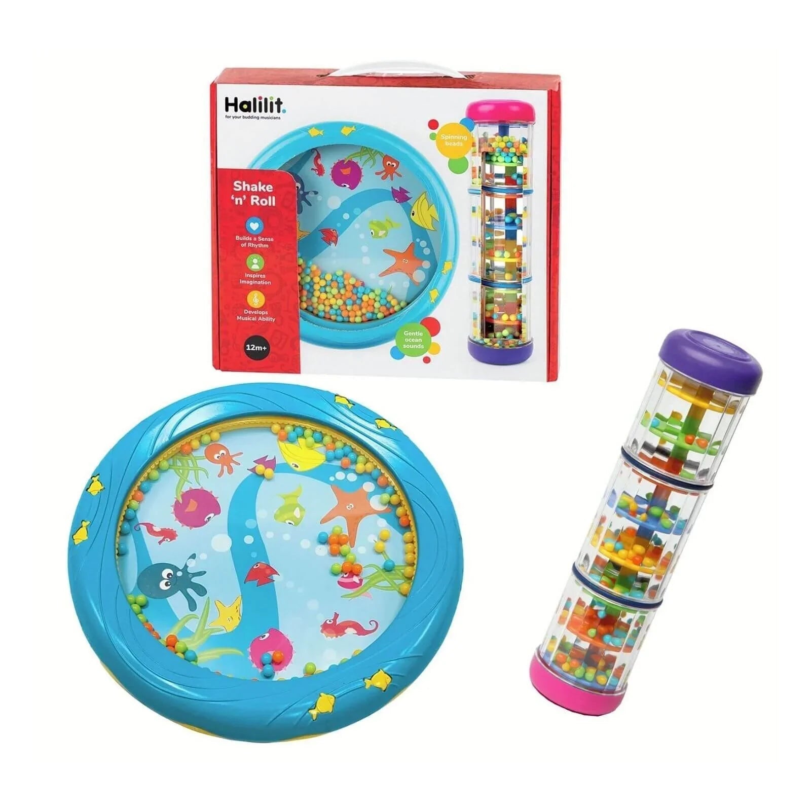 Halilit Shake 'n' Roll Gift Set - mezetto ebebek ebebek