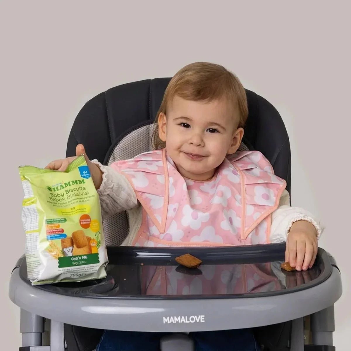 Hammm Baby Biscuits with Goat Milk 400g - mezetto ebebek ebebek