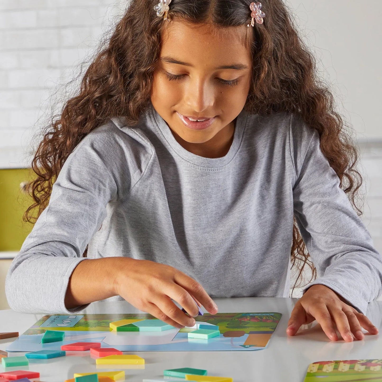 hand2Mind Seasons & Weather Pattern Block Puzzle Set - mezetto ebebek ebebek