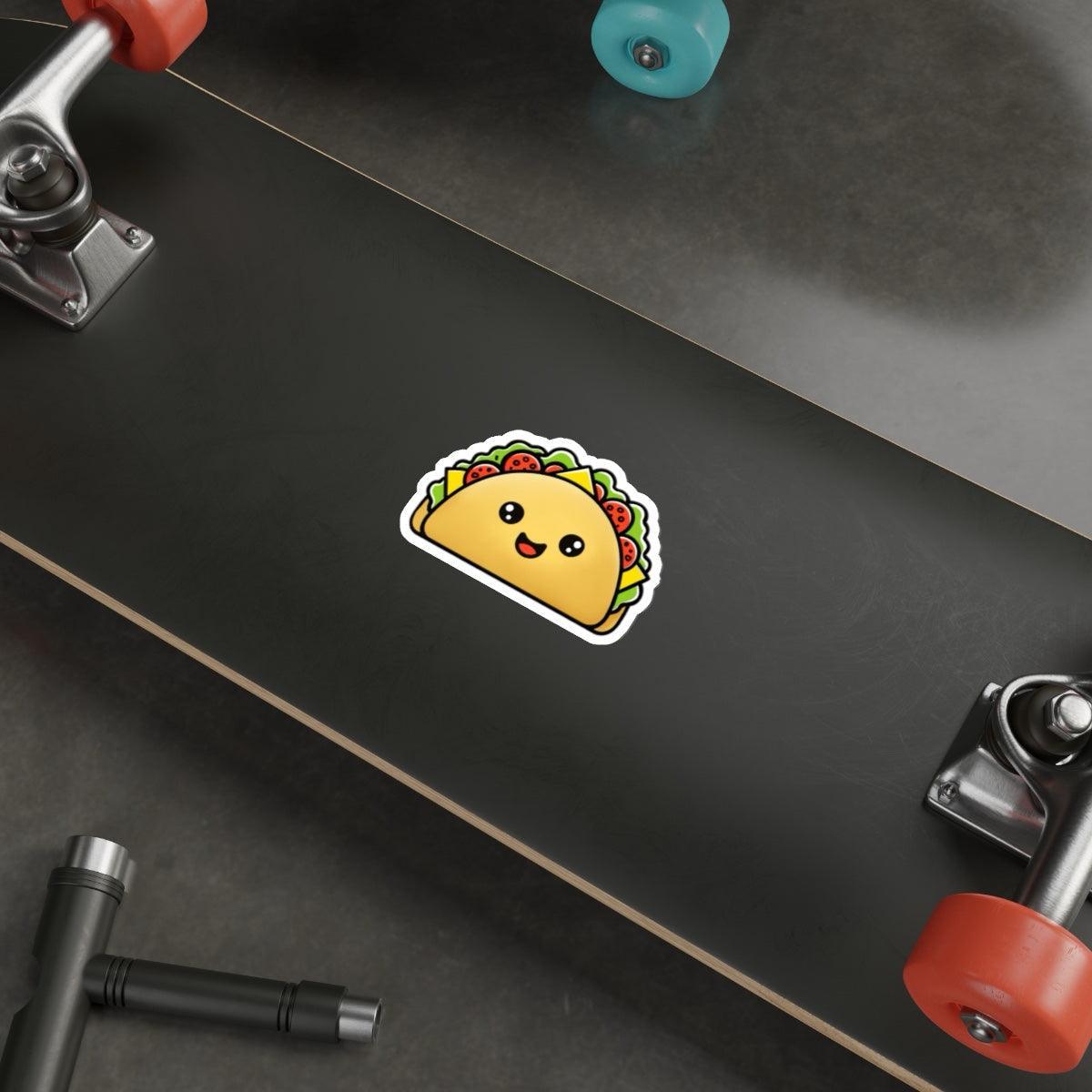 Handmade Taco Sticker – Cute Mexican Food Vinyl Art - mezetto KEOLIX KEOLIX