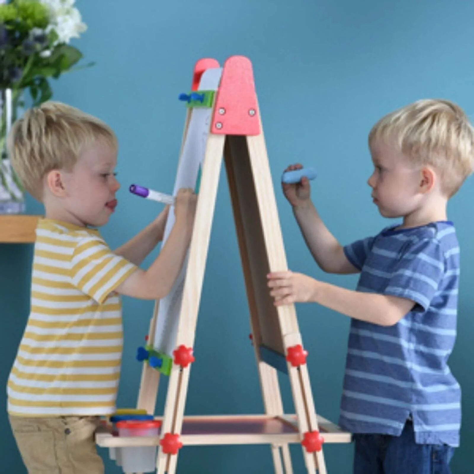 Hape All - in - 1 Easel - mezetto ebebek ebebek