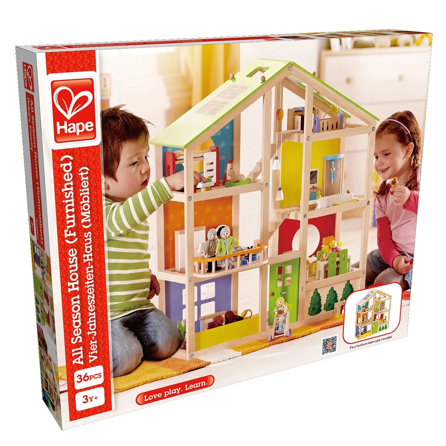 Hape All Season House (Furnished) - mezetto ebebek ebebek