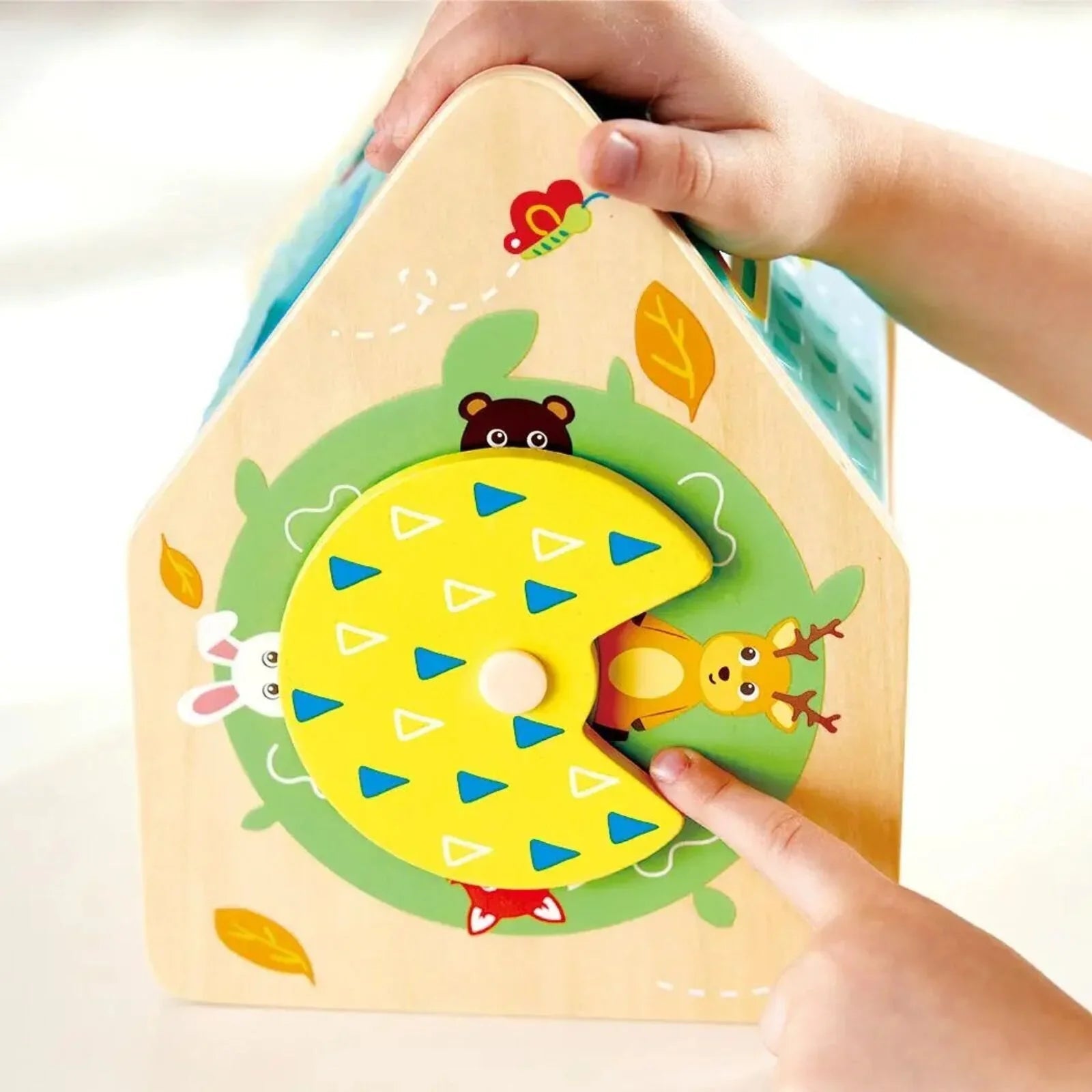Hape Critter House Shape Sorter - mezetto ebebek ebebek