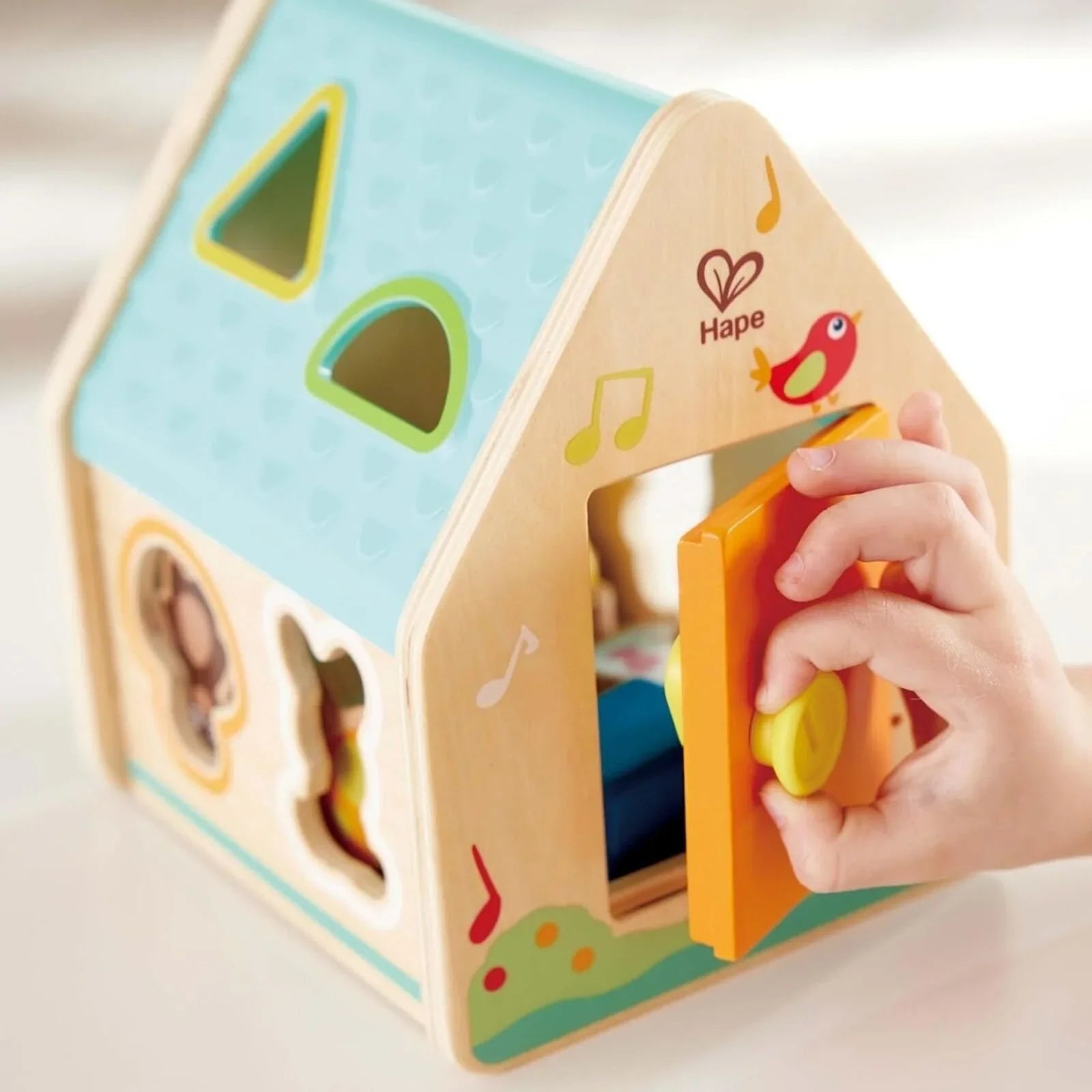 Hape Critter House Shape Sorter - mezetto ebebek ebebek