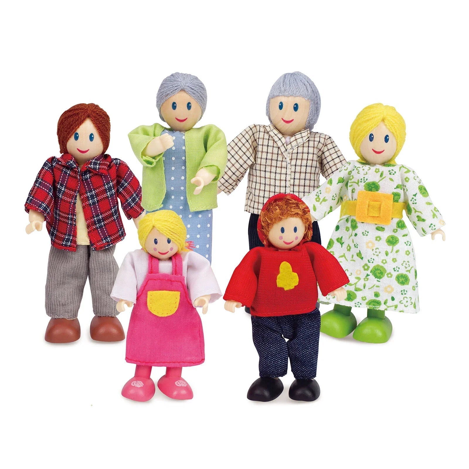 Hape Happy Family - Caucasian - mezetto ebebek ebebek