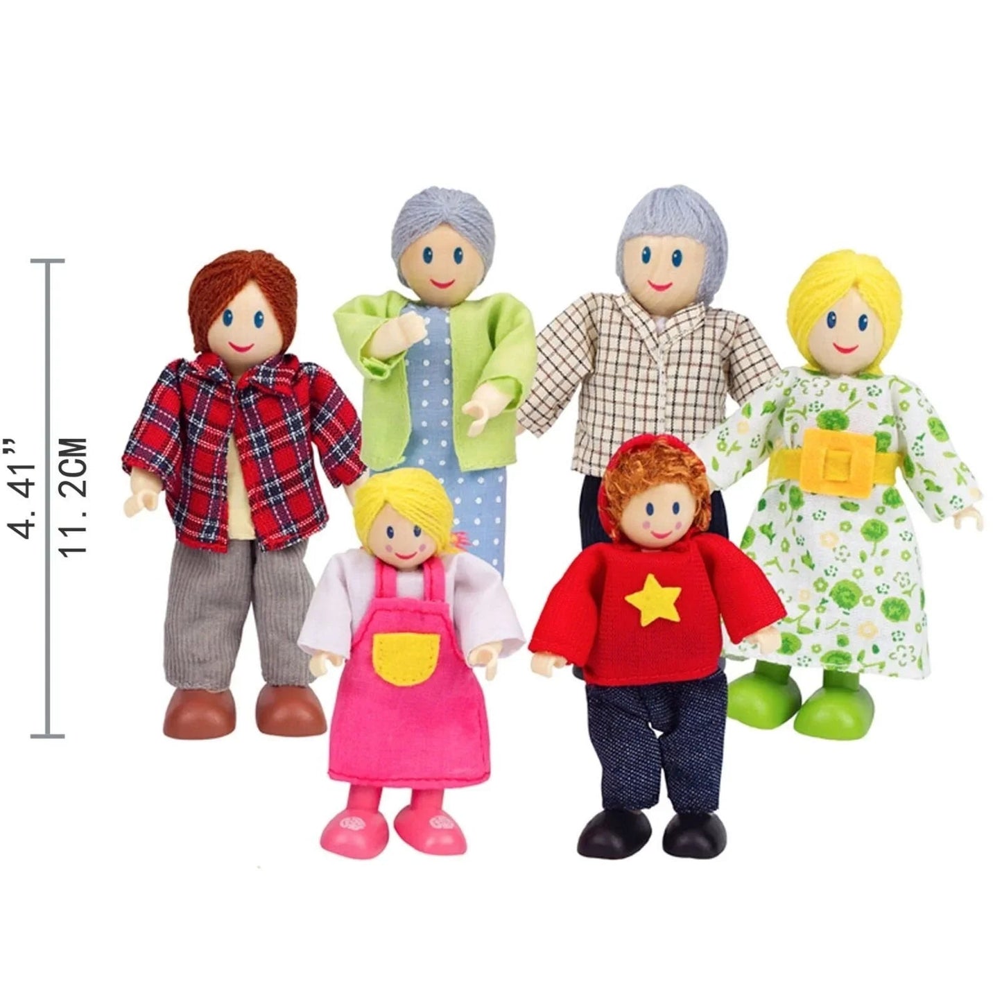 Hape Happy Family - Caucasian - mezetto ebebek ebebek