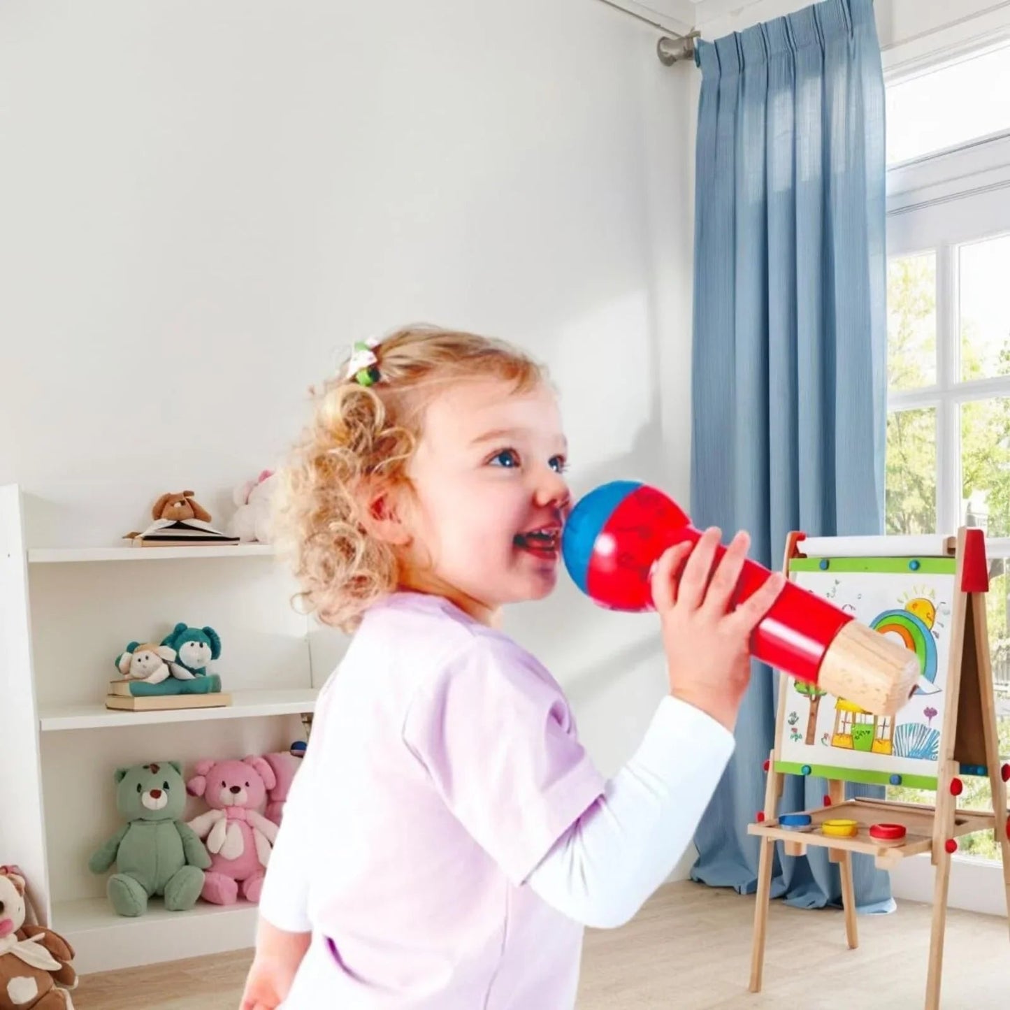 Hape Mighty Echo Microphone - mezetto ebebek ebebek