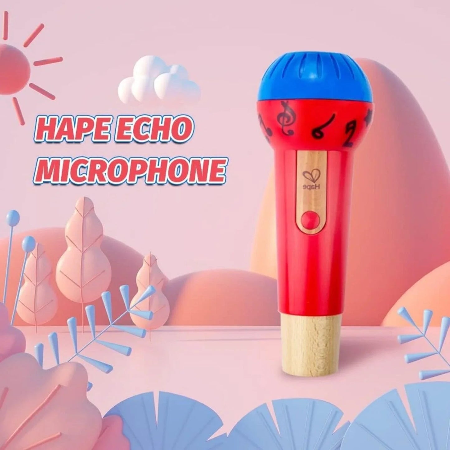 Hape Mighty Echo Microphone - mezetto ebebek ebebek